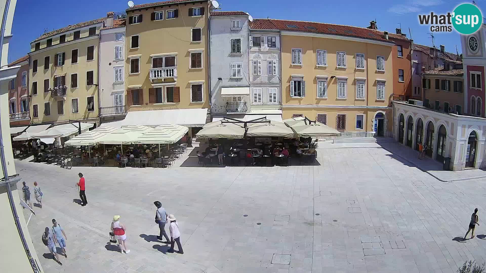 Webcam Rovinj Centar – glavni trg