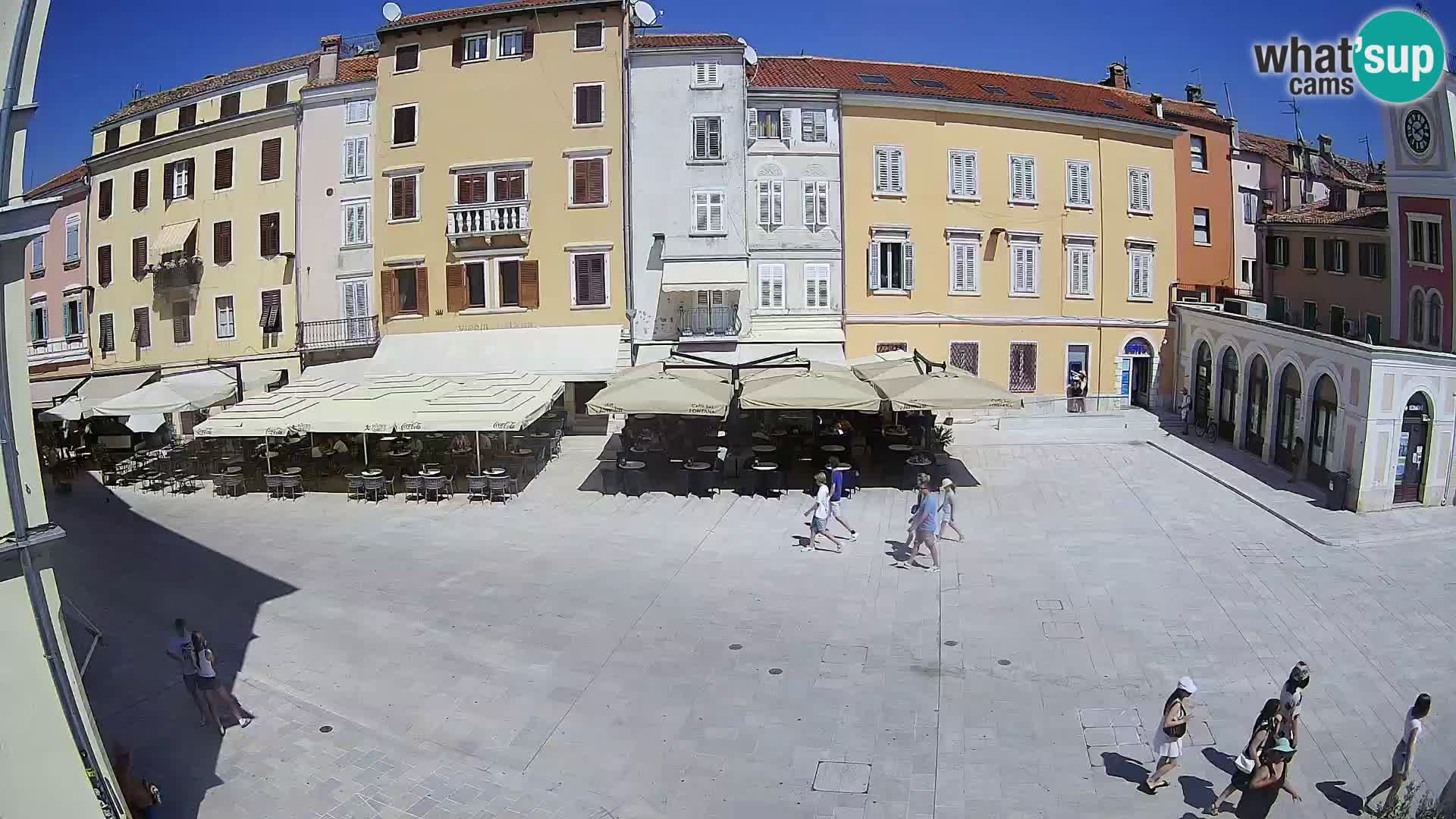 Webcam Rovinj Center – Plaza Principal