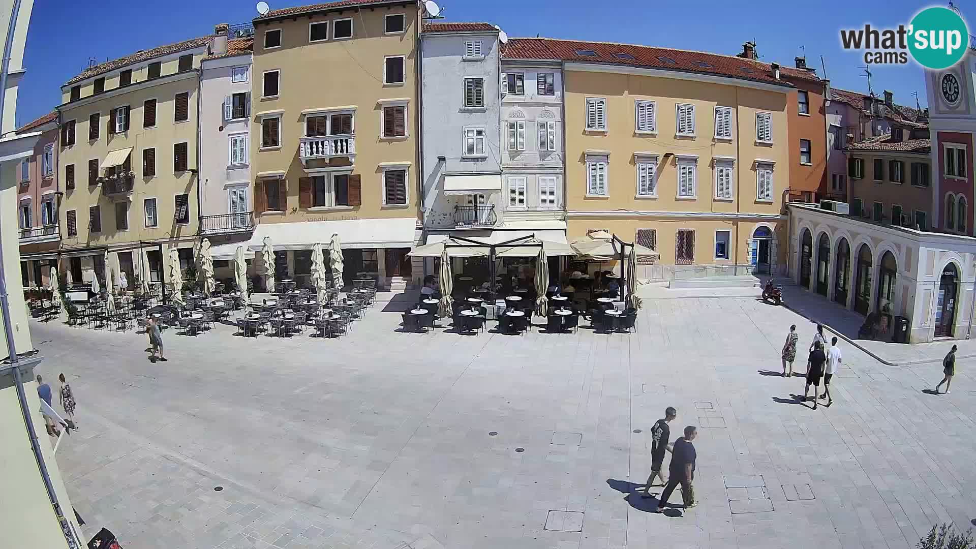 Webcam Rovinj Centre – Place Principale