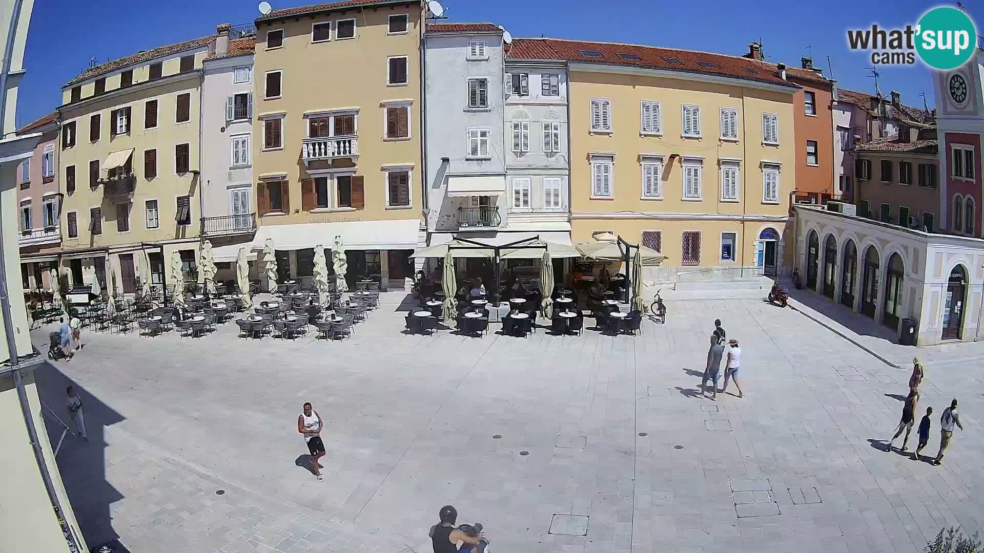Webcam Rovinj Centre – Place Principale