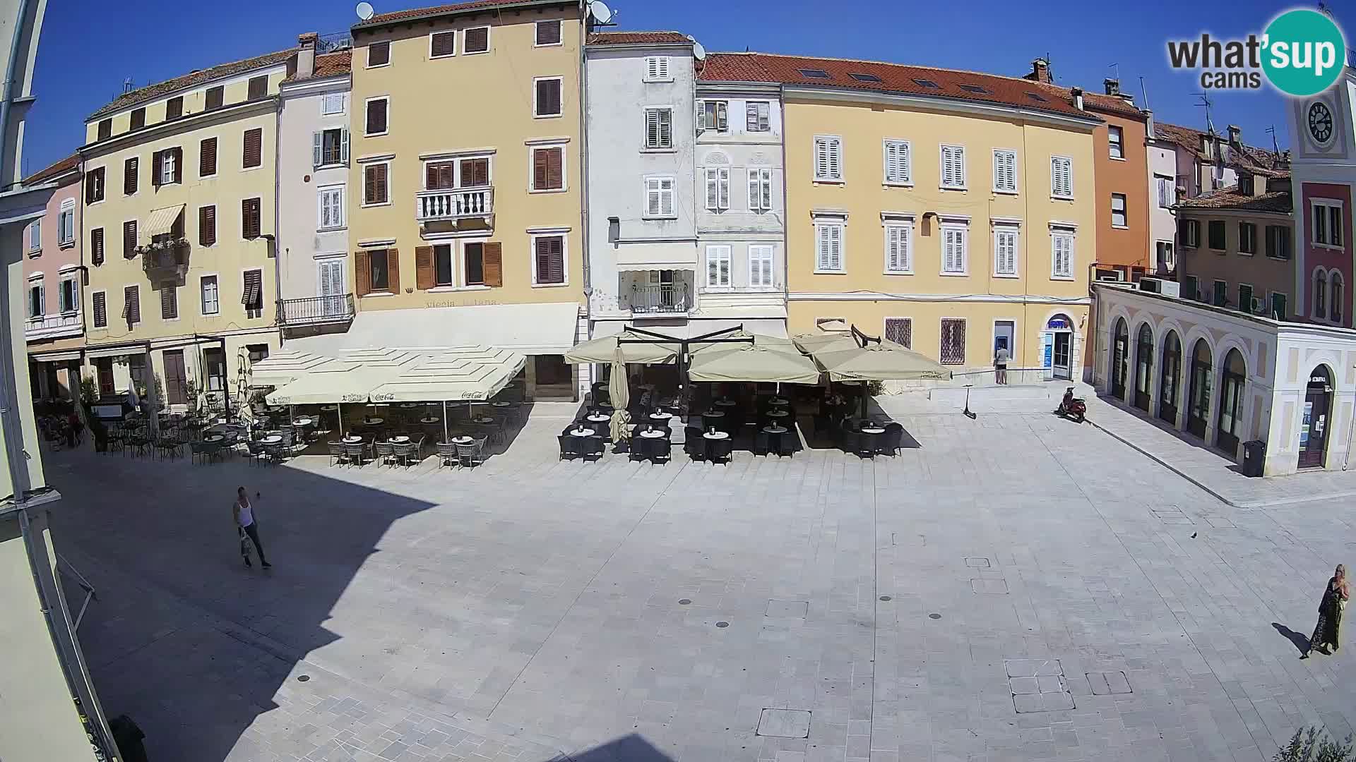 Webcam Rovinj Center – Plaza Principal