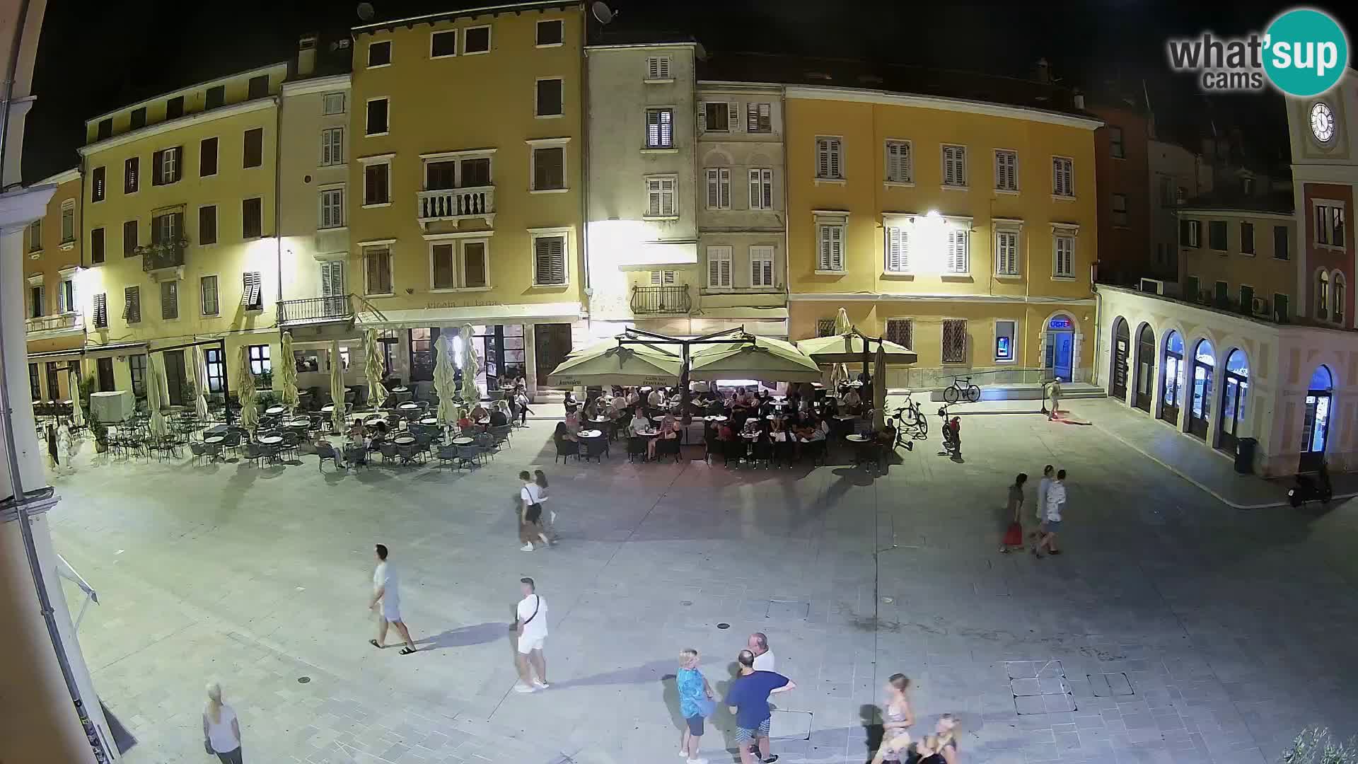 Webcam Rovinj Zentrum – Hauptplatz in Echtzeit