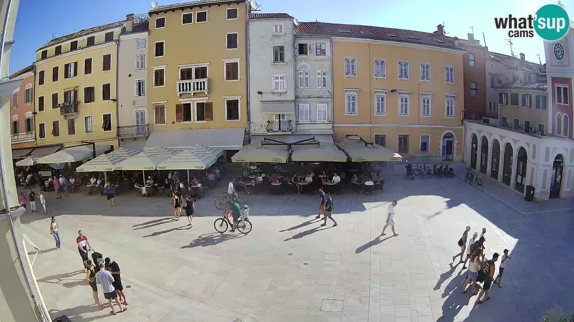 Webcam Rovinj Center – Plaza Principal