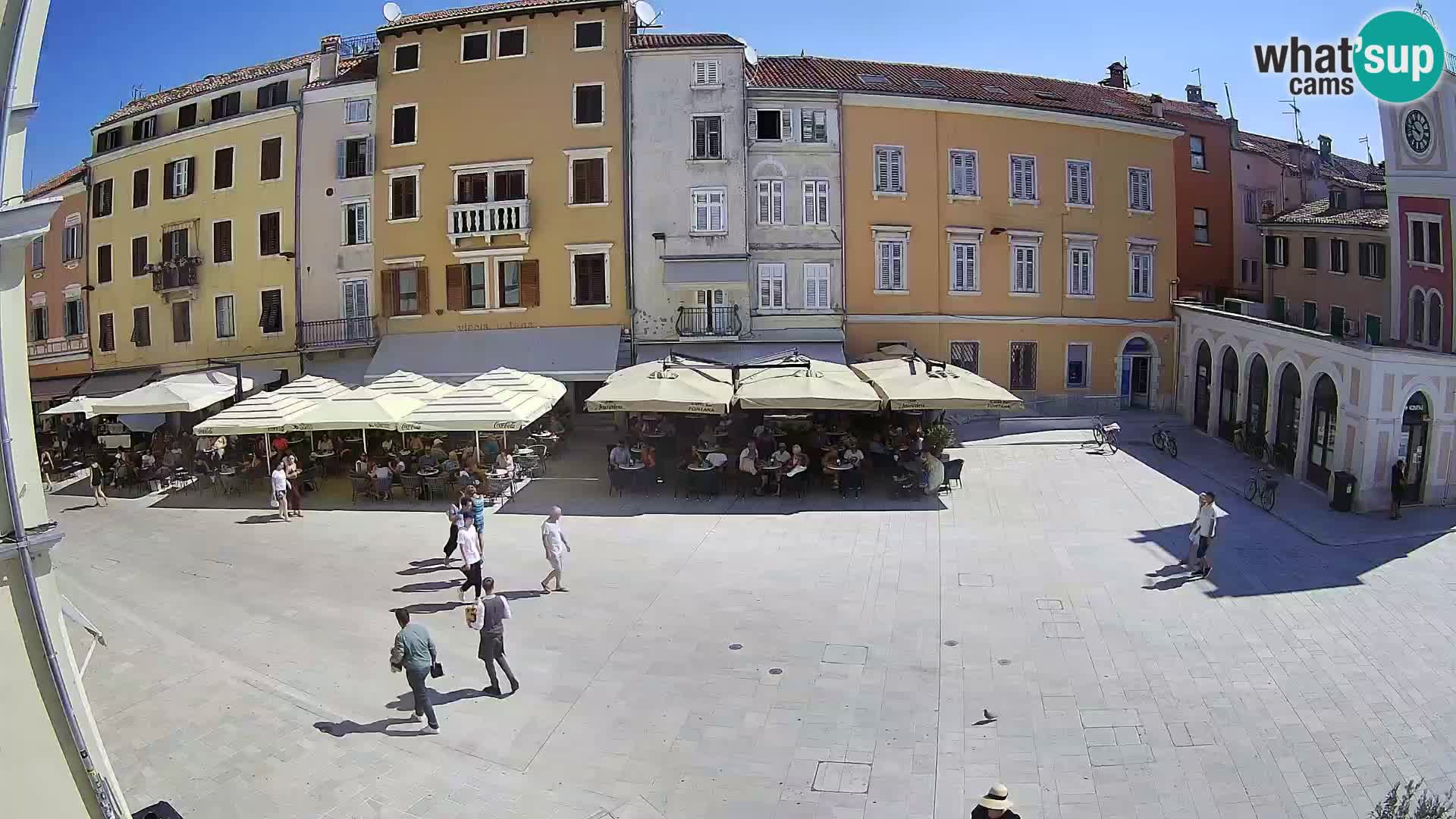 Webcam Rovinj Centre – Place Principale
