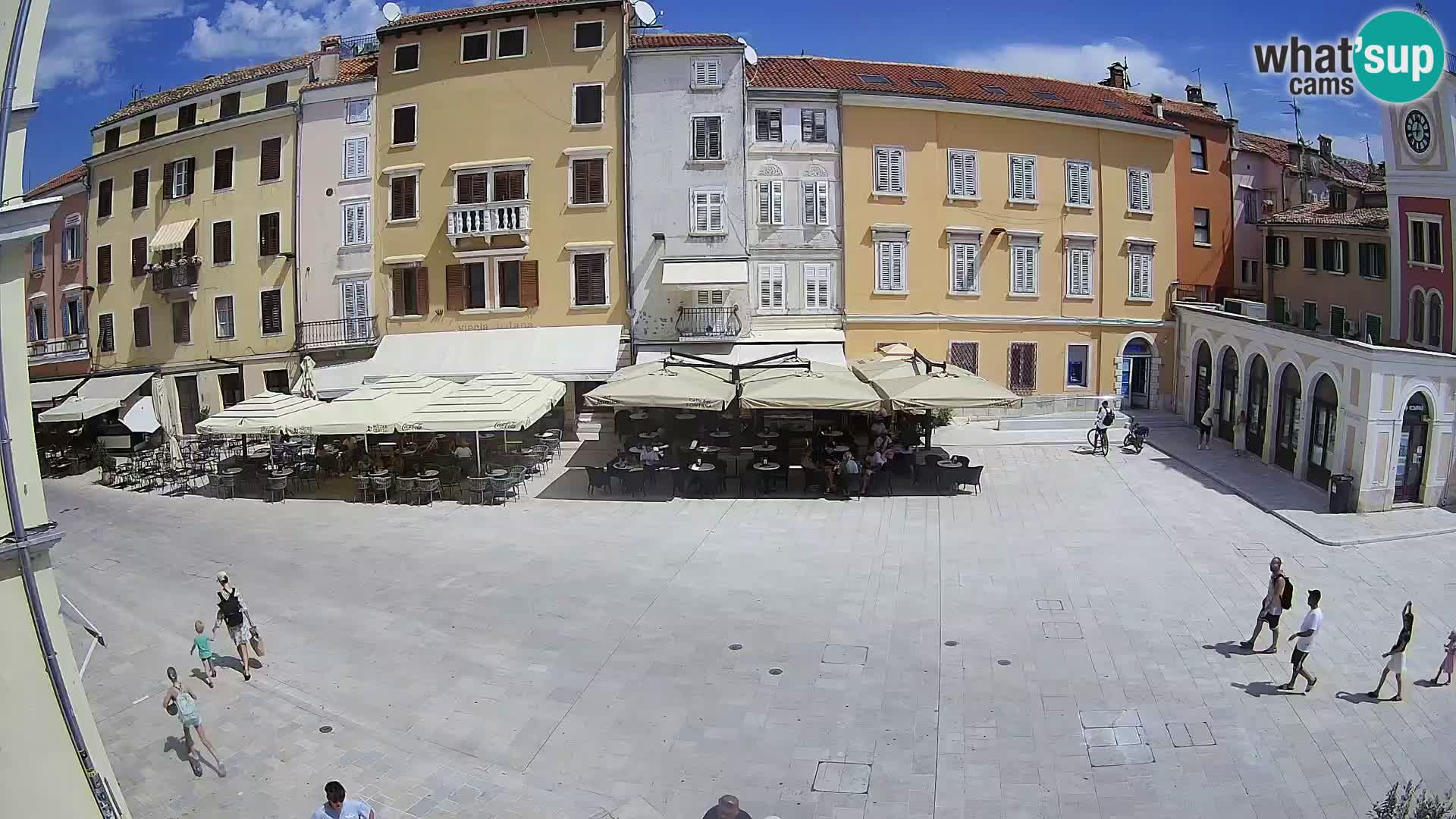 Rovinj Center Webcam – Main Square