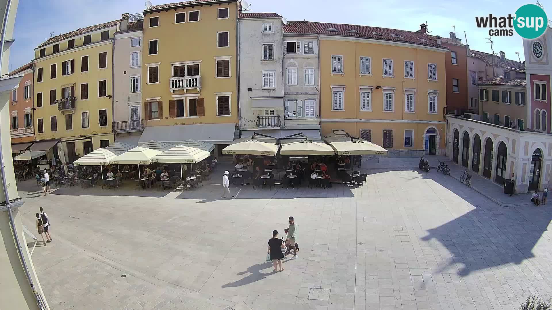 Rovinj Center Webcam – Main Square