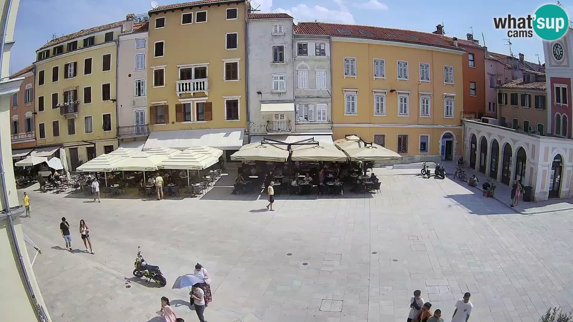 Webcam Rovinj Centre – Place Principale