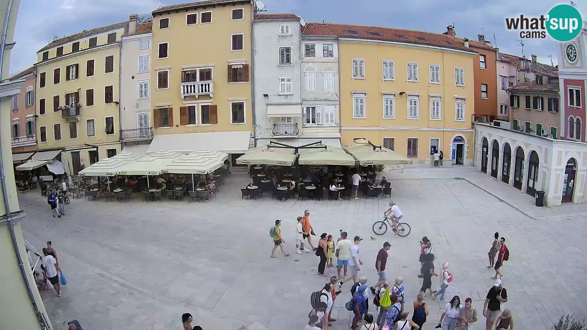Webcam Rovinj Centar – glavni trg