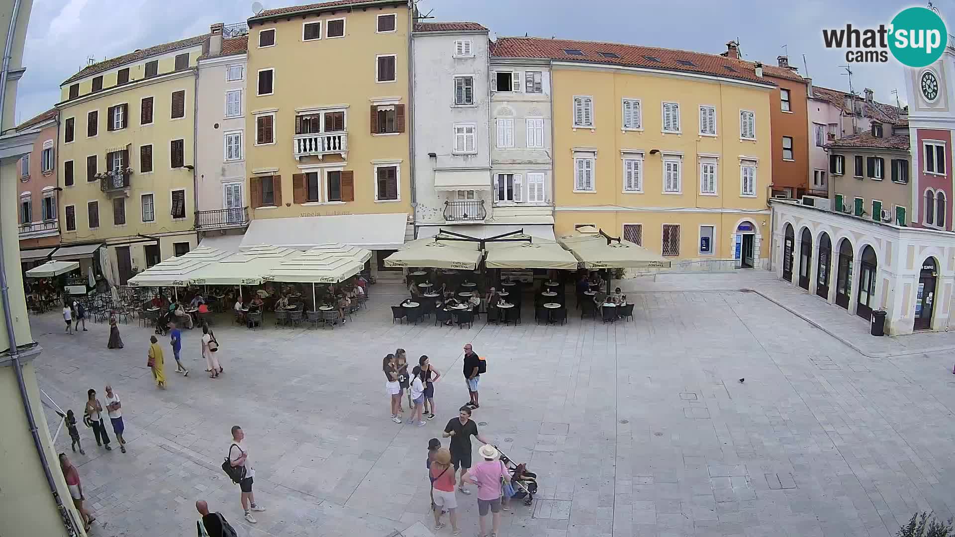 Webcam Rovigno Centro – Piazza Centrale
