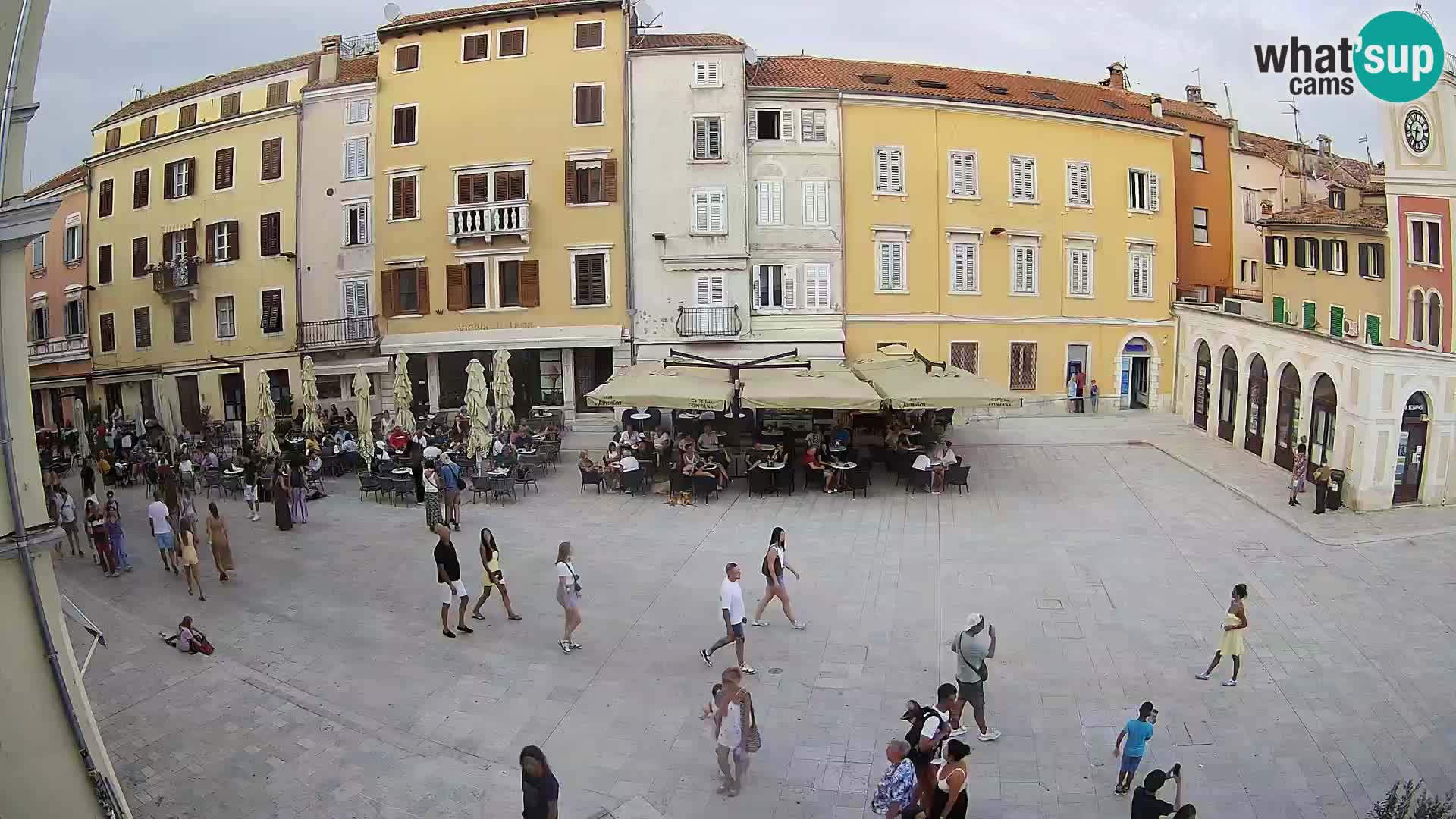 Rovinj Center Webcam – Main Square