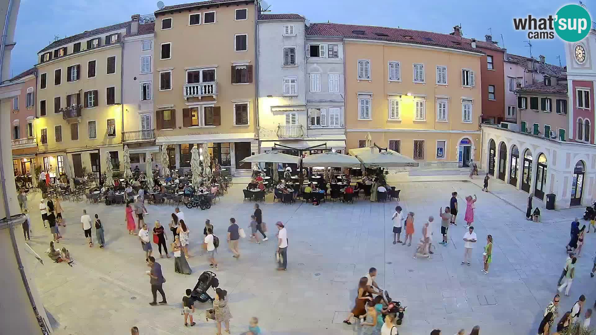 Webcam Rovinj Center – Plaza Principal