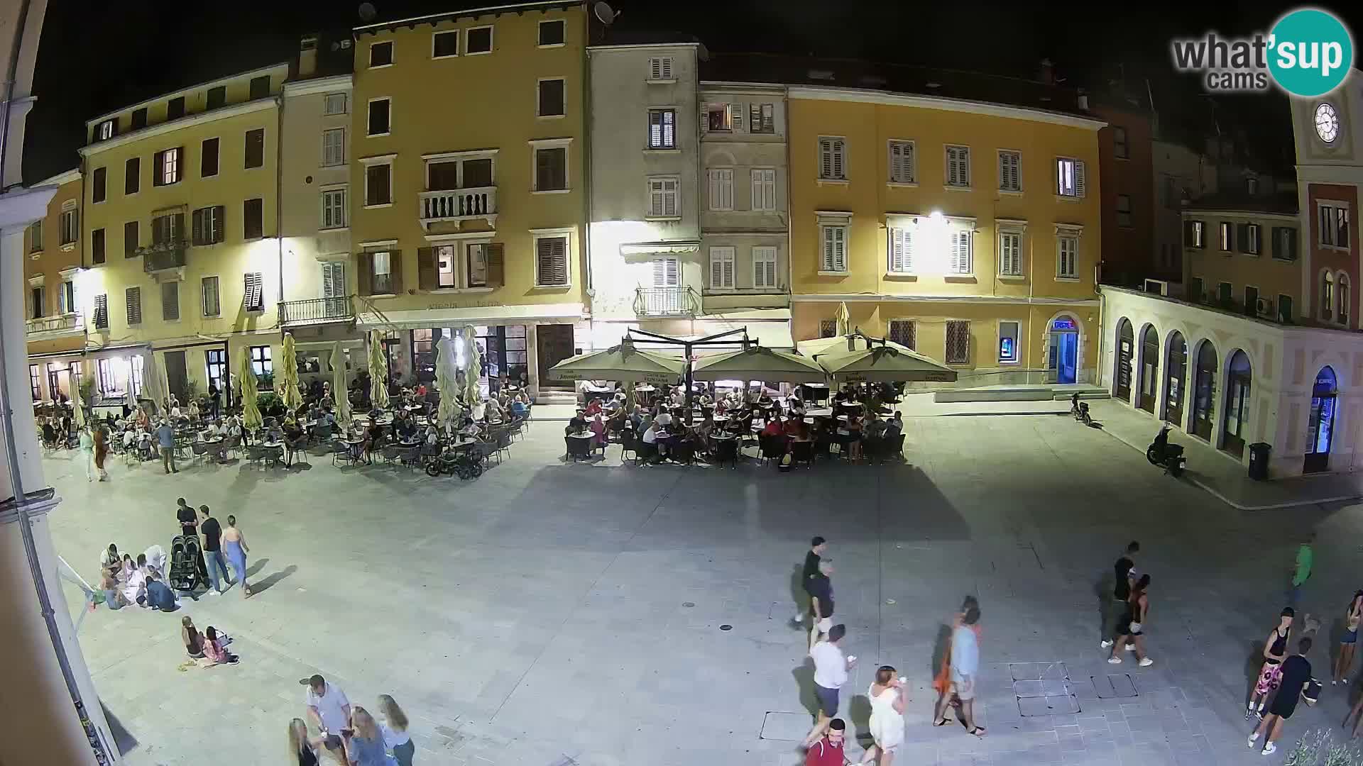 Webcam Rovinj Zentrum – Hauptplatz in Echtzeit