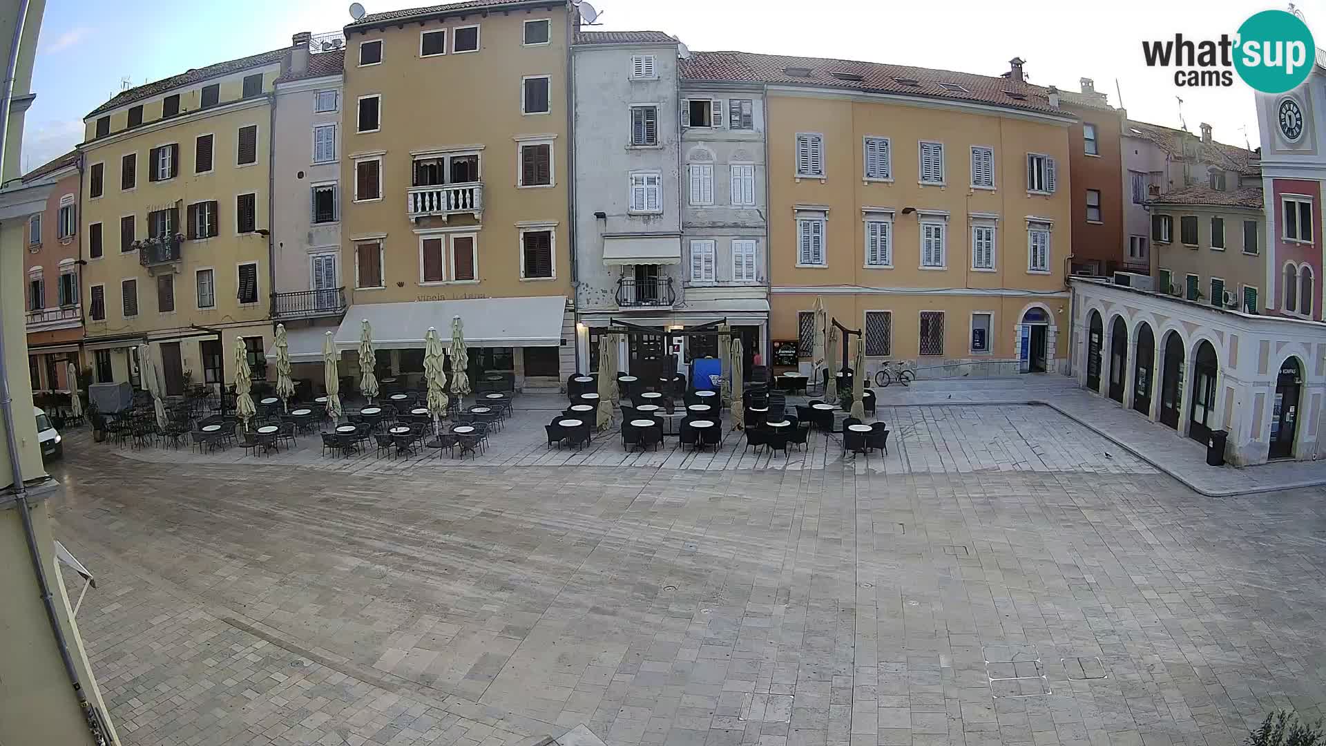 Webcam Rovinj Center – Plaza Principal