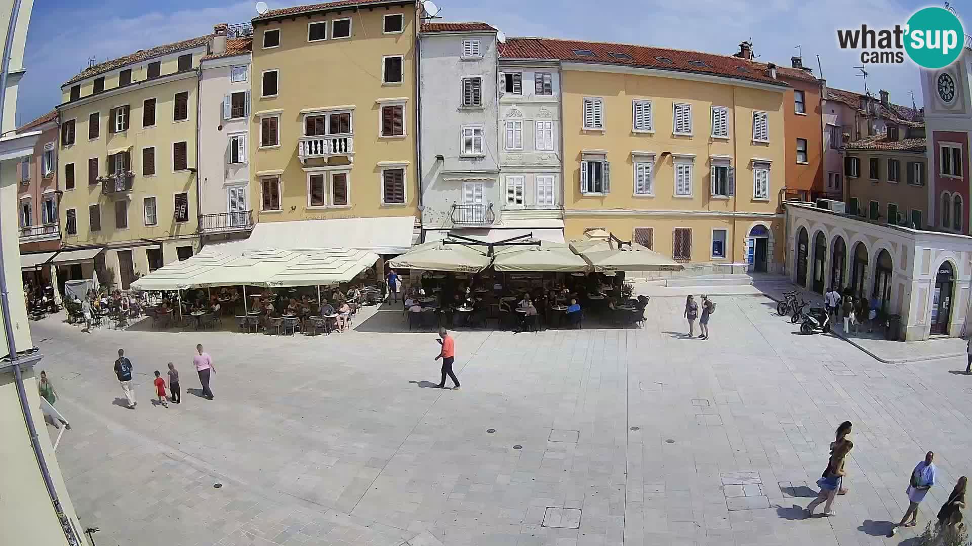 Webcam Rovinj Center – Plaza Principal