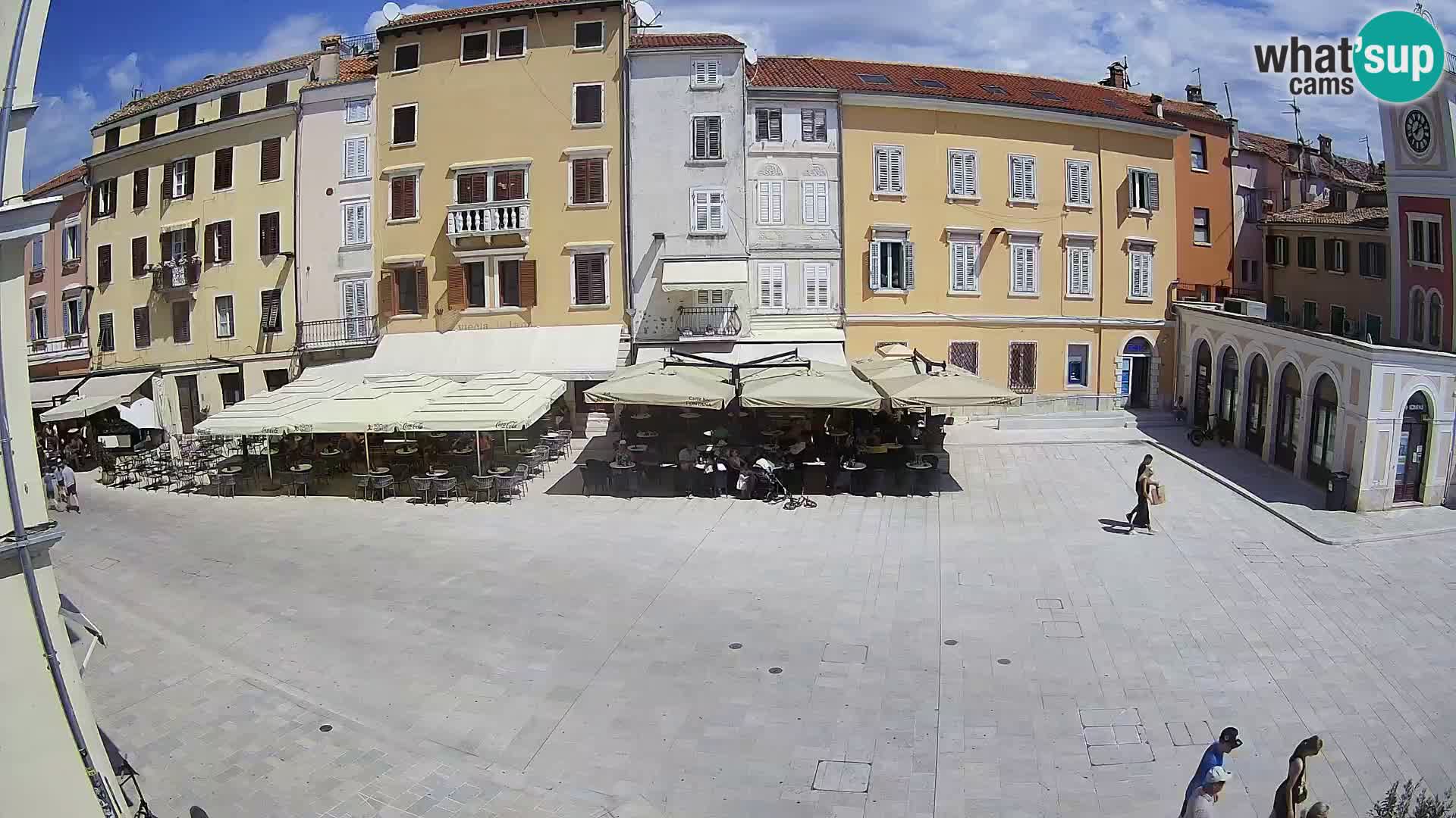 Webcam Rovinj Centre – Place Principale