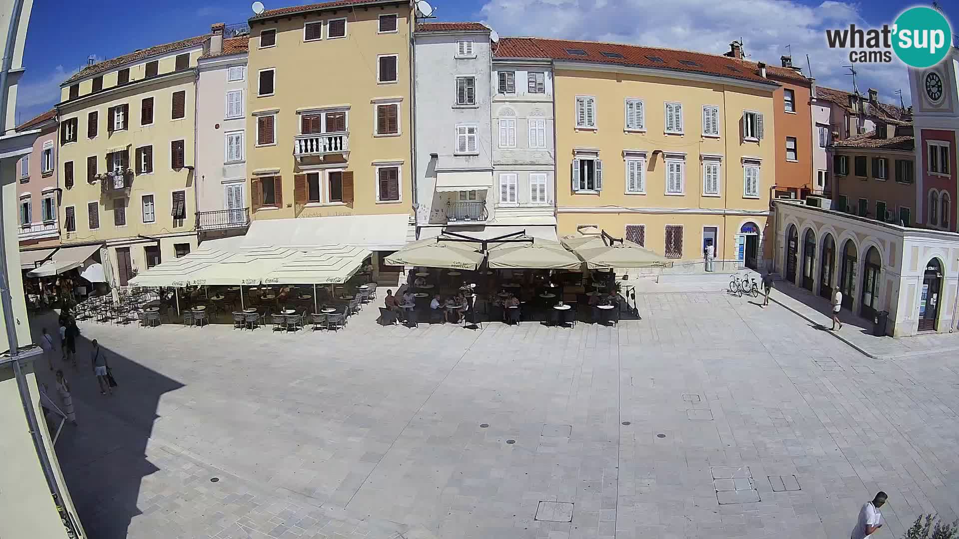 Webcam Rovinj Center – Plaza Principal