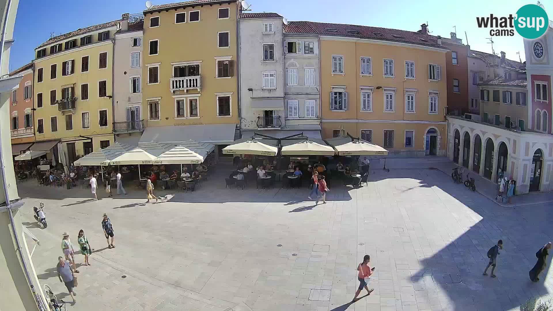 Rovinj Center Webcam – Main Square
