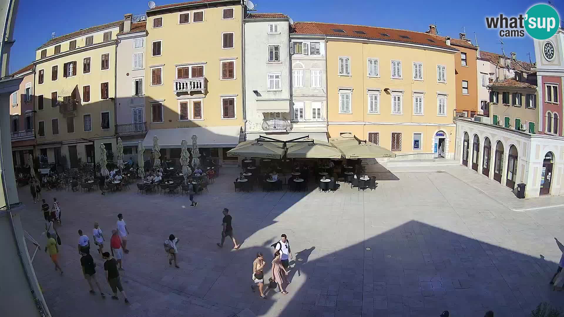 Webcam Rovinj Center – Plaza Principal