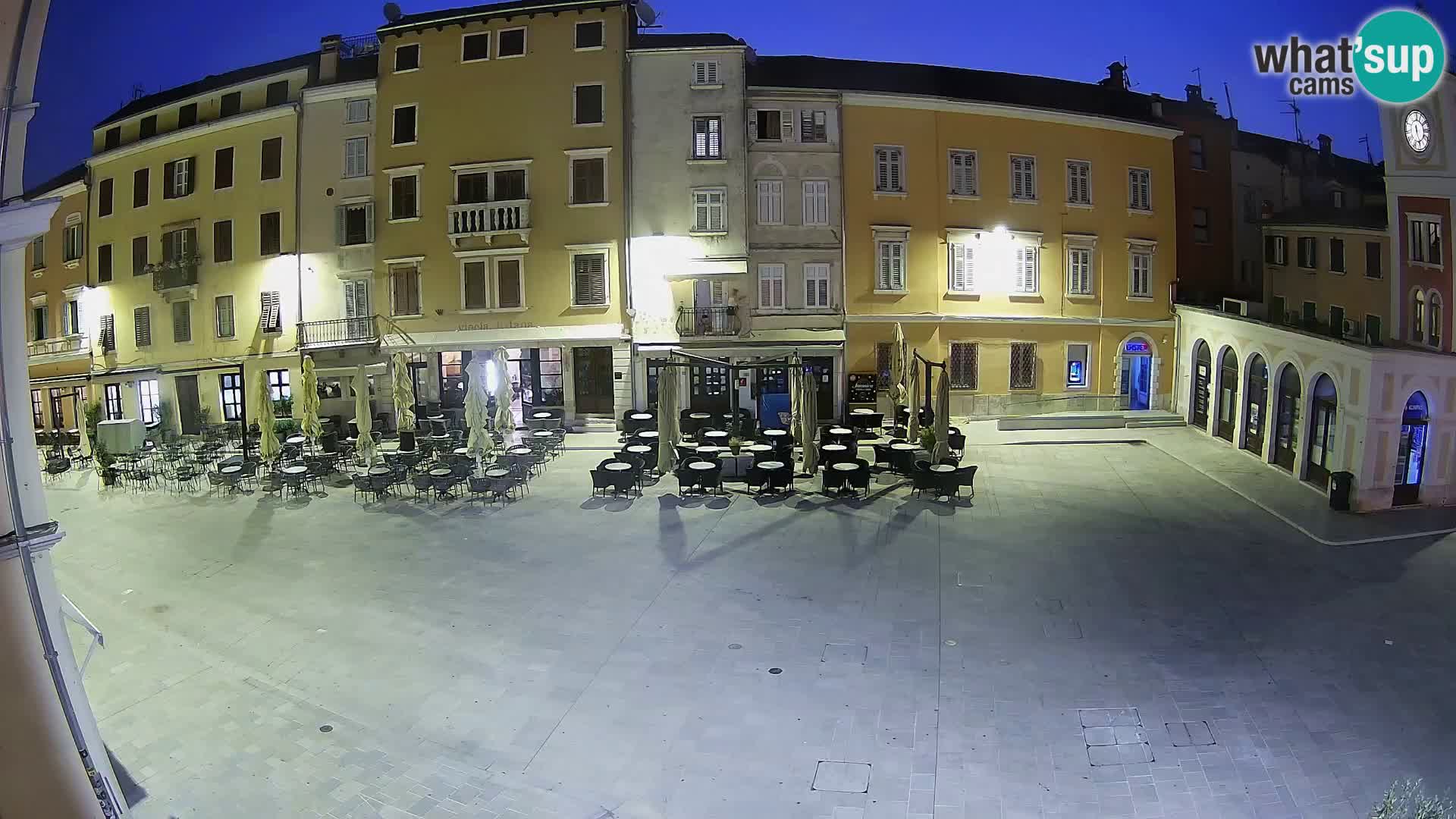 Webcam Rovinj Center – Plaza Principal