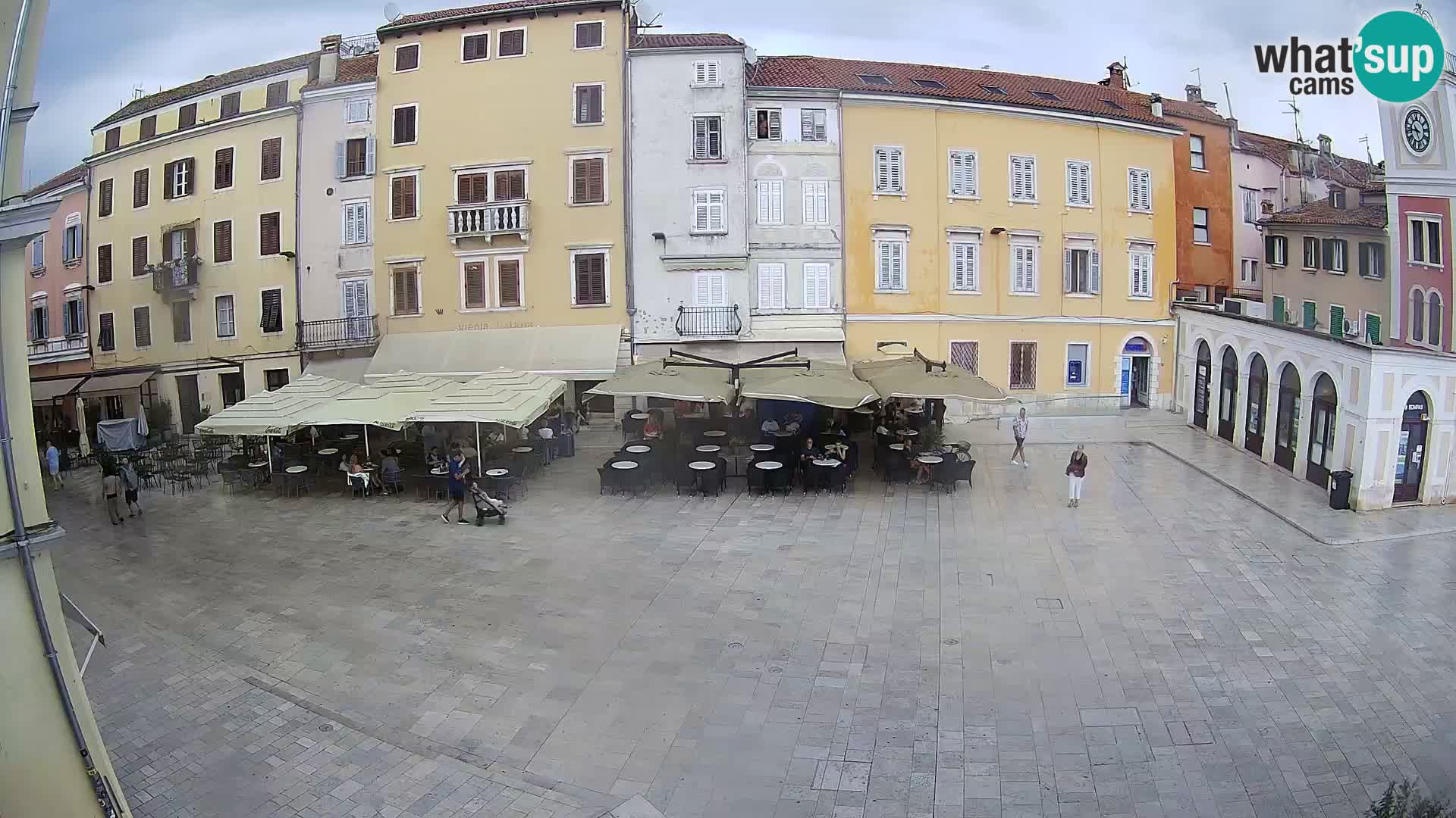 Webcam Rovinj Center – Plaza Principal