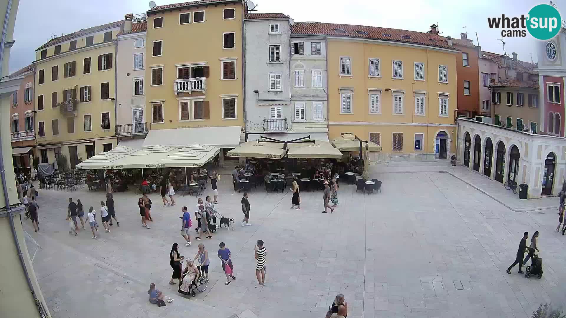 Webcam Rovinj Centar – glavni trg