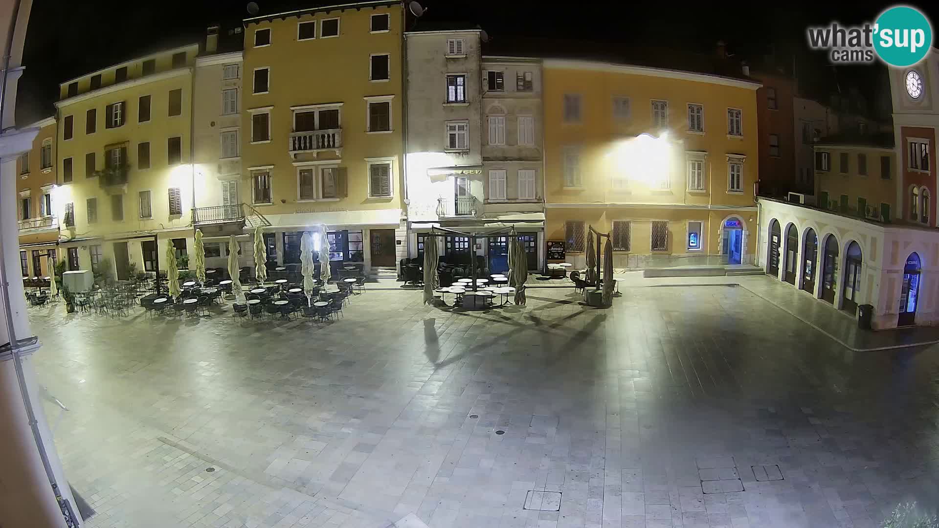Webcam Rovinj Zentrum – Hauptplatz in Echtzeit