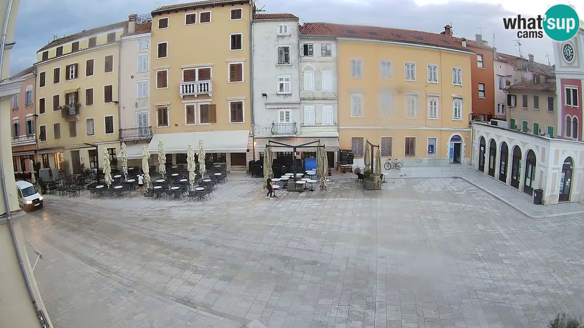 Webcam Rovinj Center – Plaza Principal