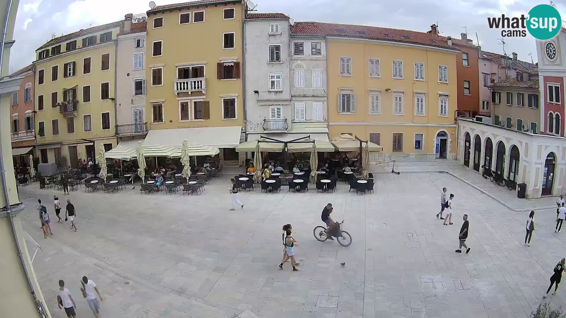 Webcam Rovinj Center – Plaza Principal