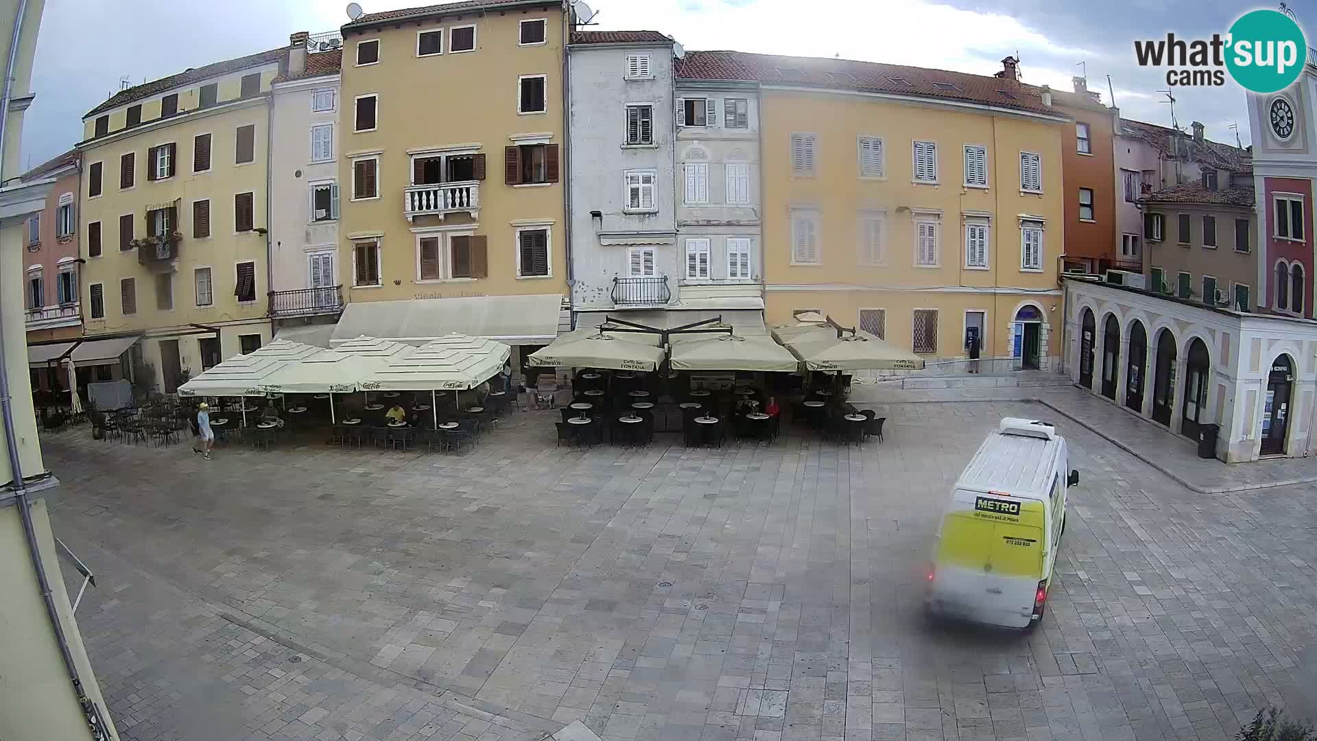 Rovinj Center Webcam – Main Square