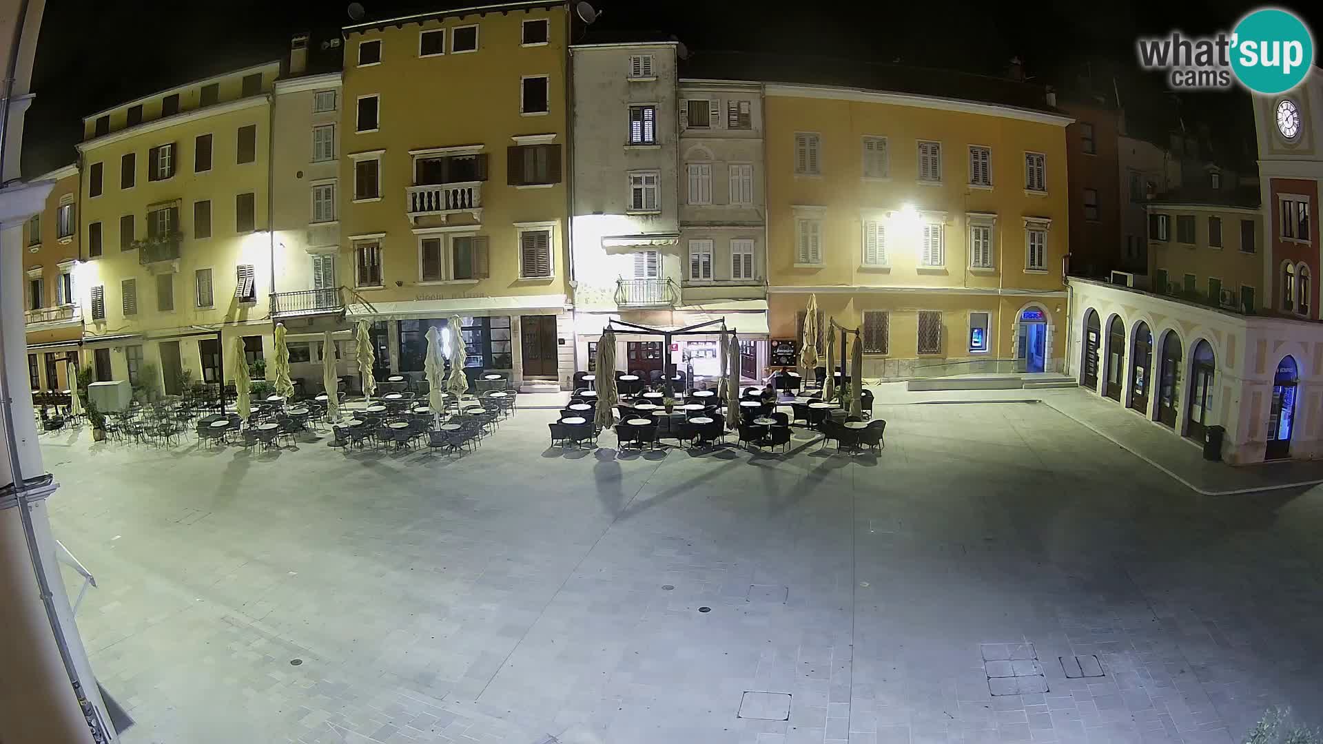 Webcam Rovinj Zentrum – Hauptplatz in Echtzeit