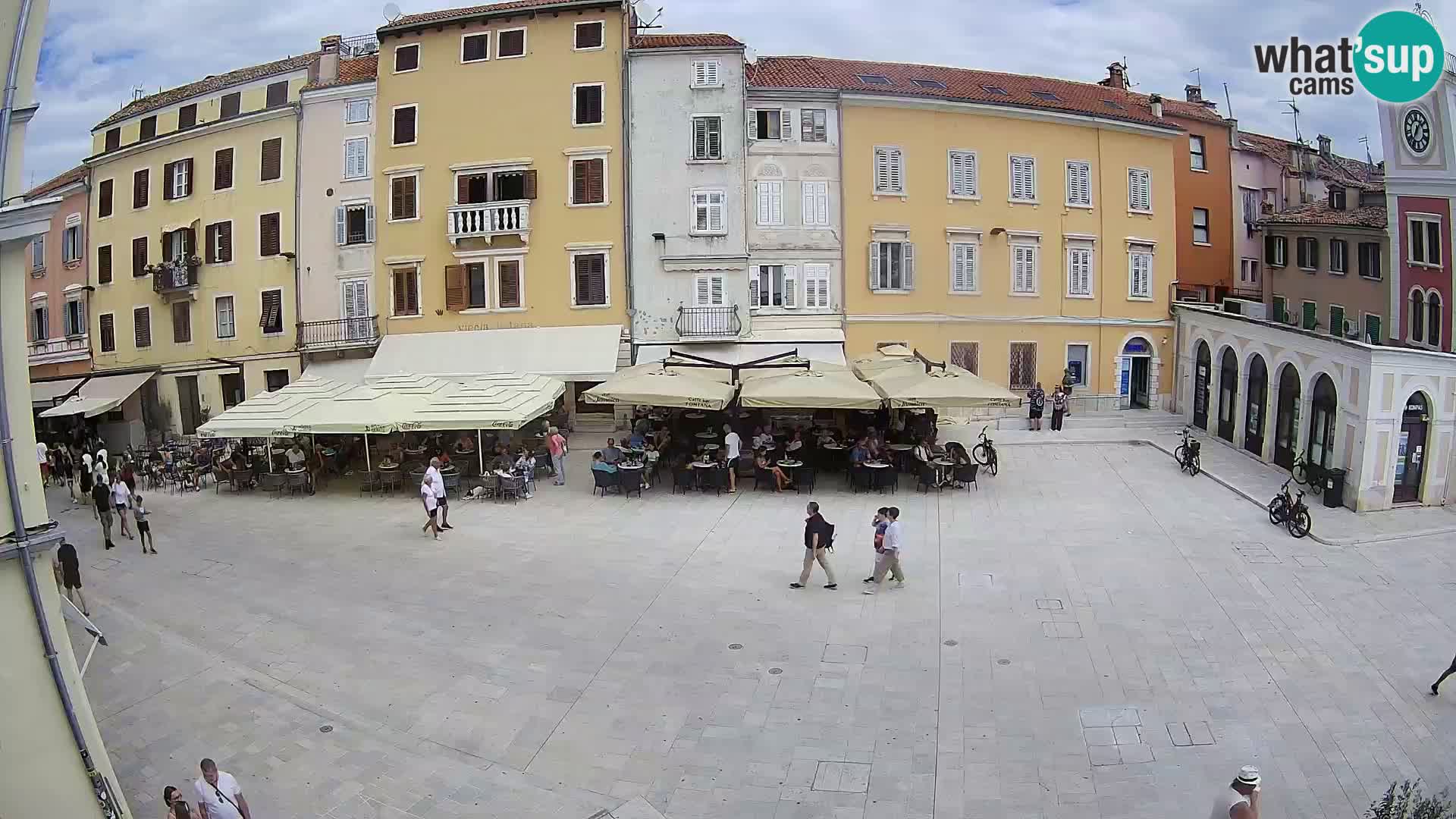 Rovinj Center Webcam – Main Square