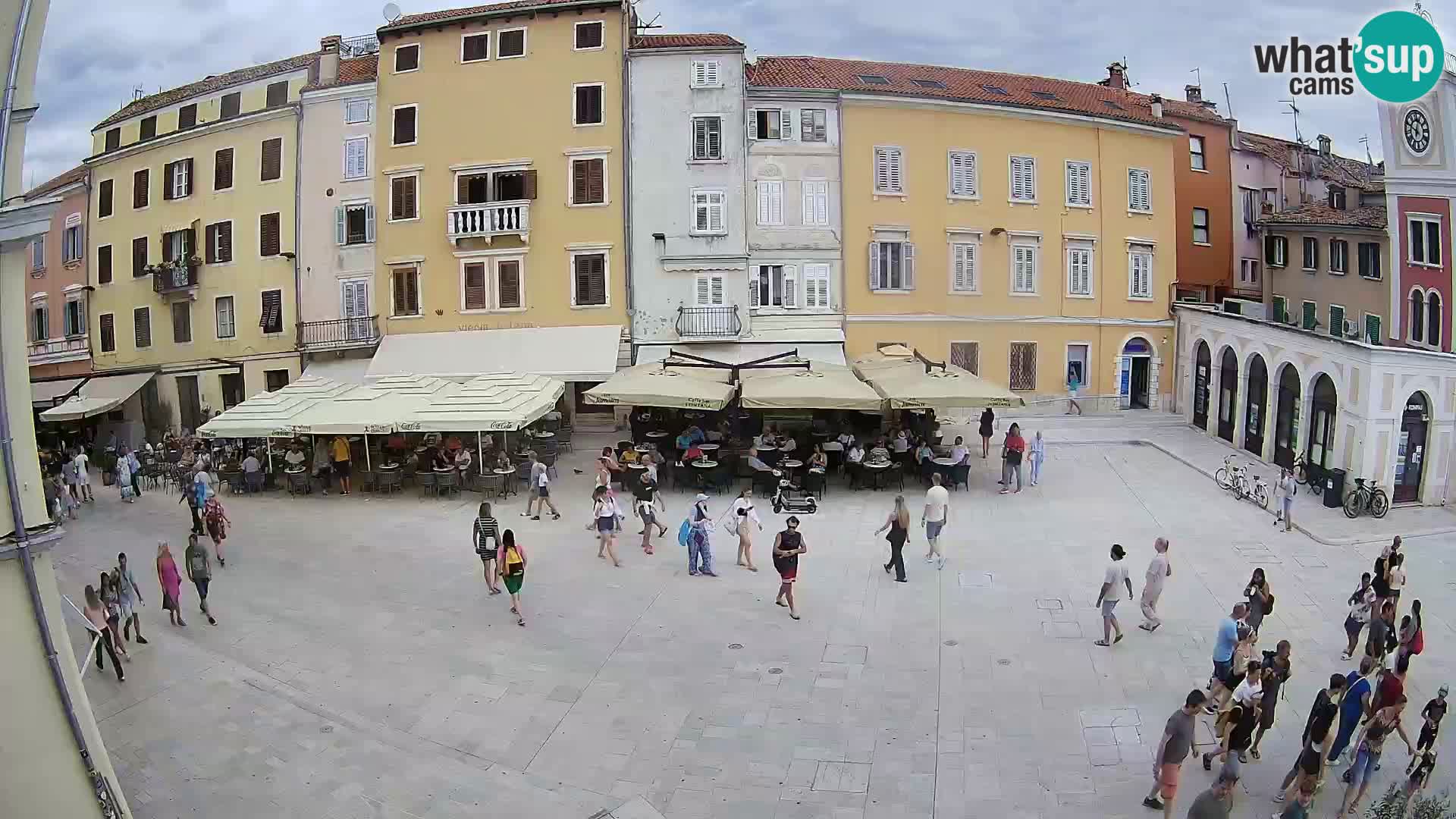 Webcam Rovinj Center – Plaza Principal