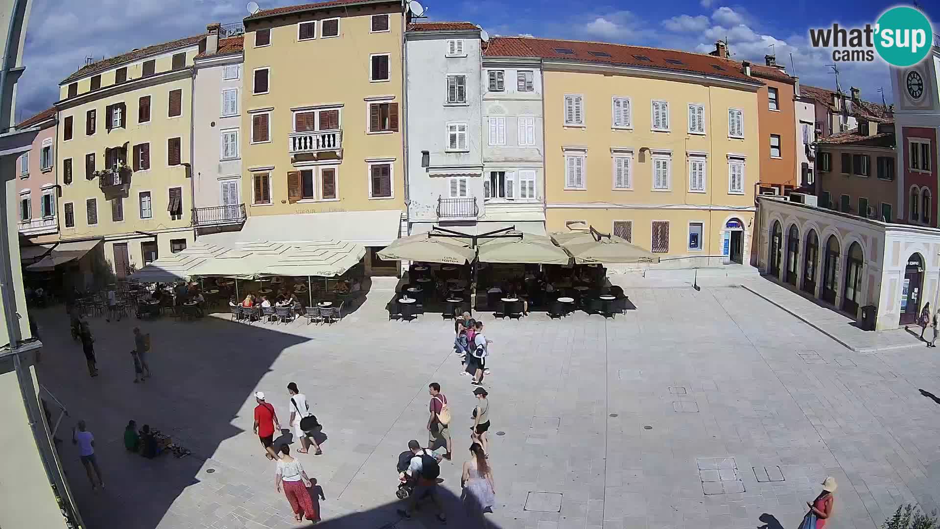 Spletna kamera Rovinj Center – Glavni trg