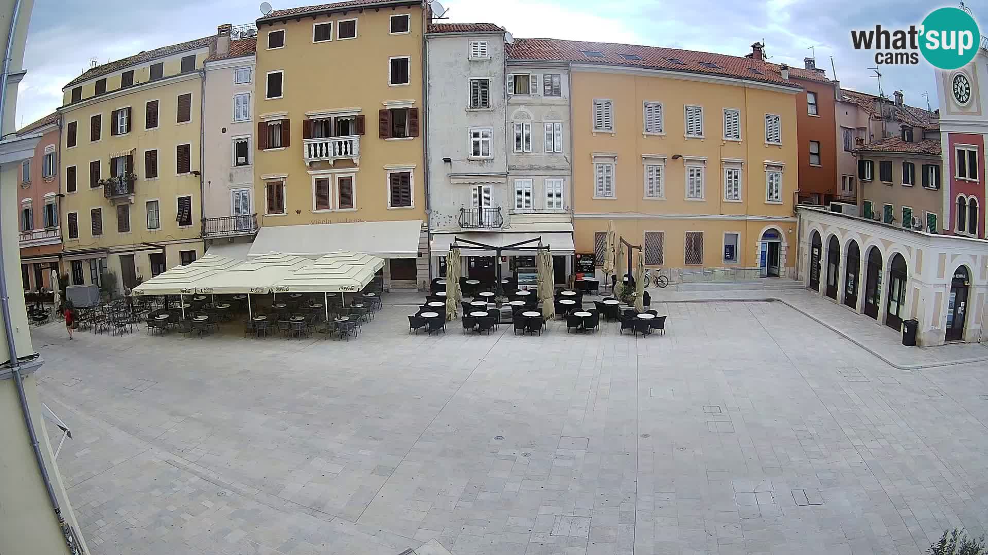 Webcam Rovinj Centre – Place Principale
