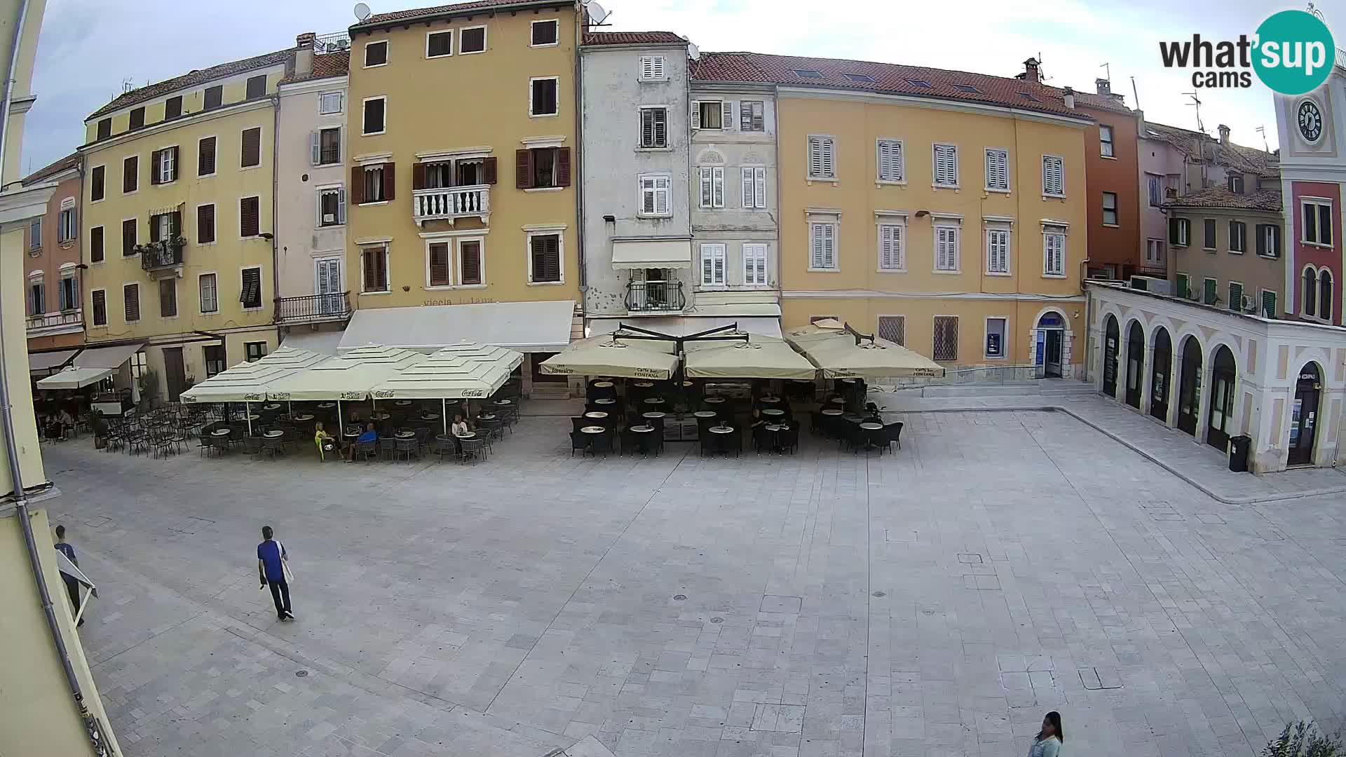 Webcam Rovinj Centar – glavni trg