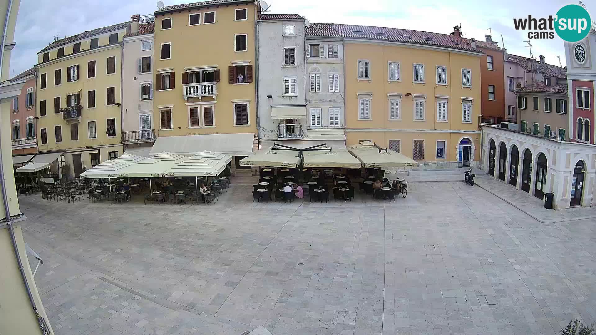 Webcam Rovinj Centre – Place Principale