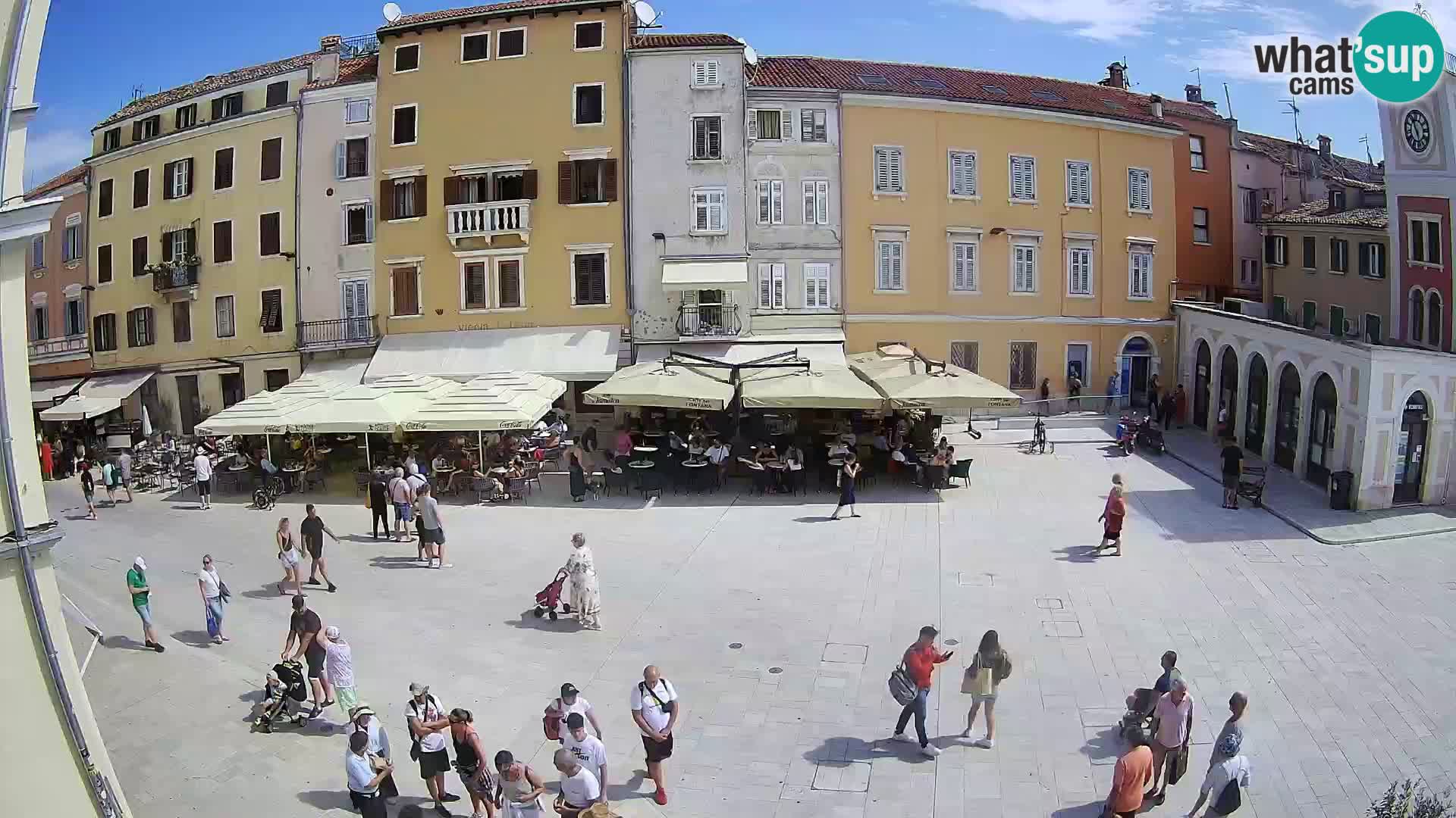 Webcam Rovinj Centre – Place Principale