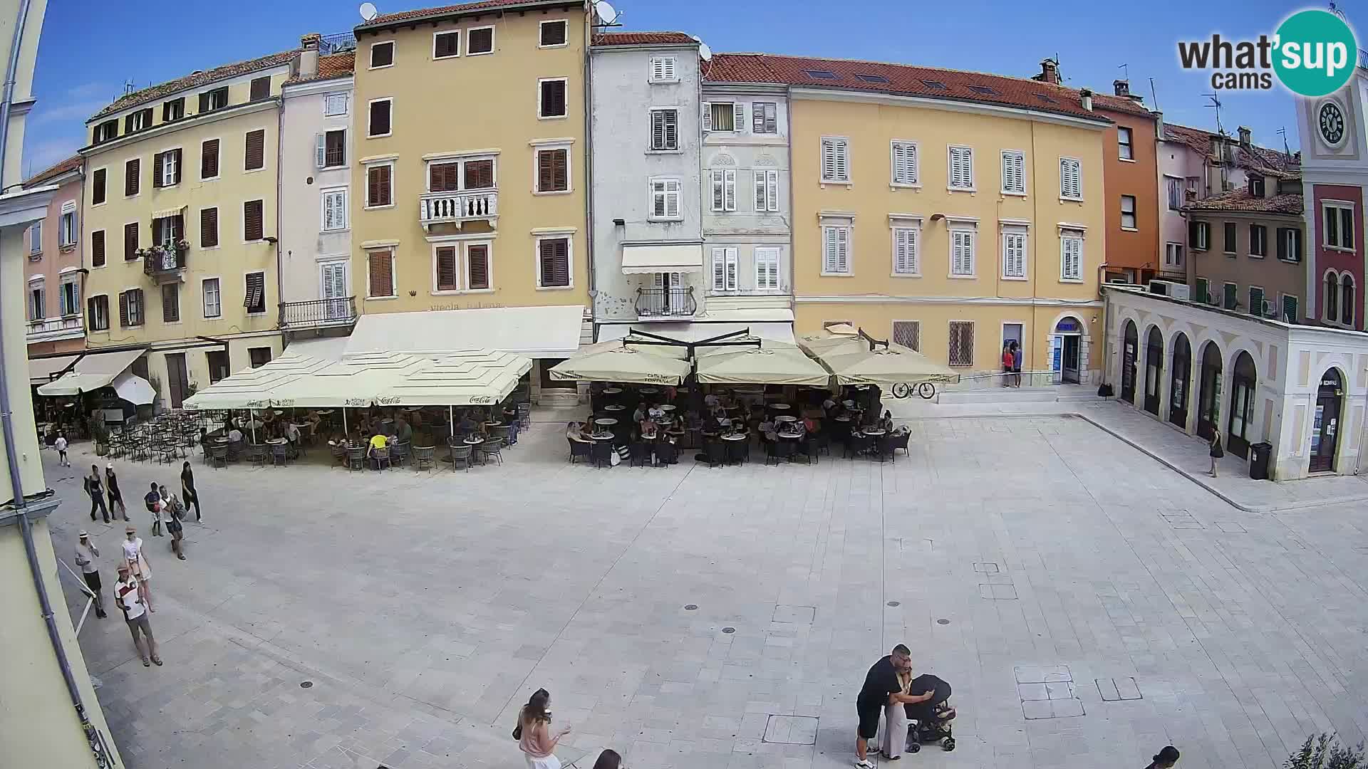 Rovinj Center Webcam – Main Square