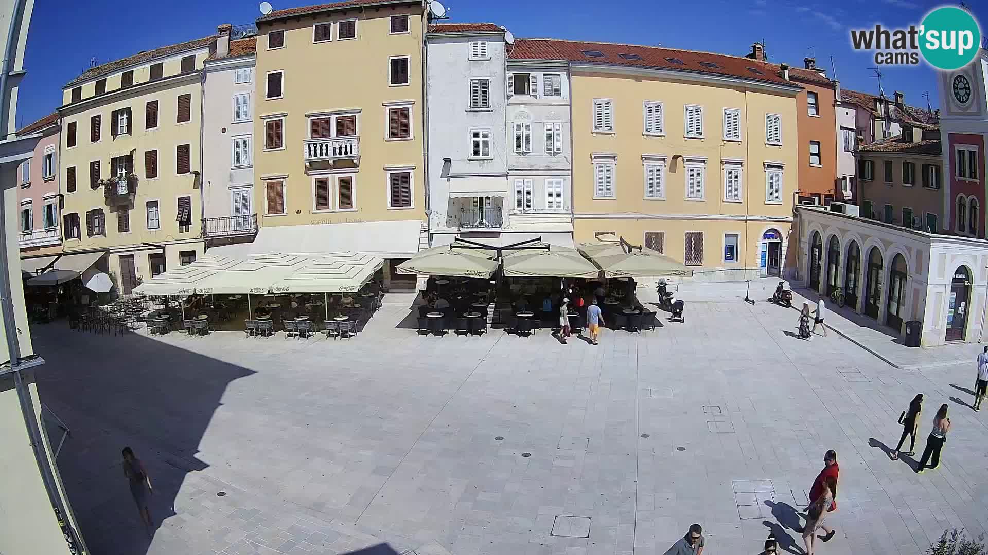 Webcam Rovinj Centre – Place Principale