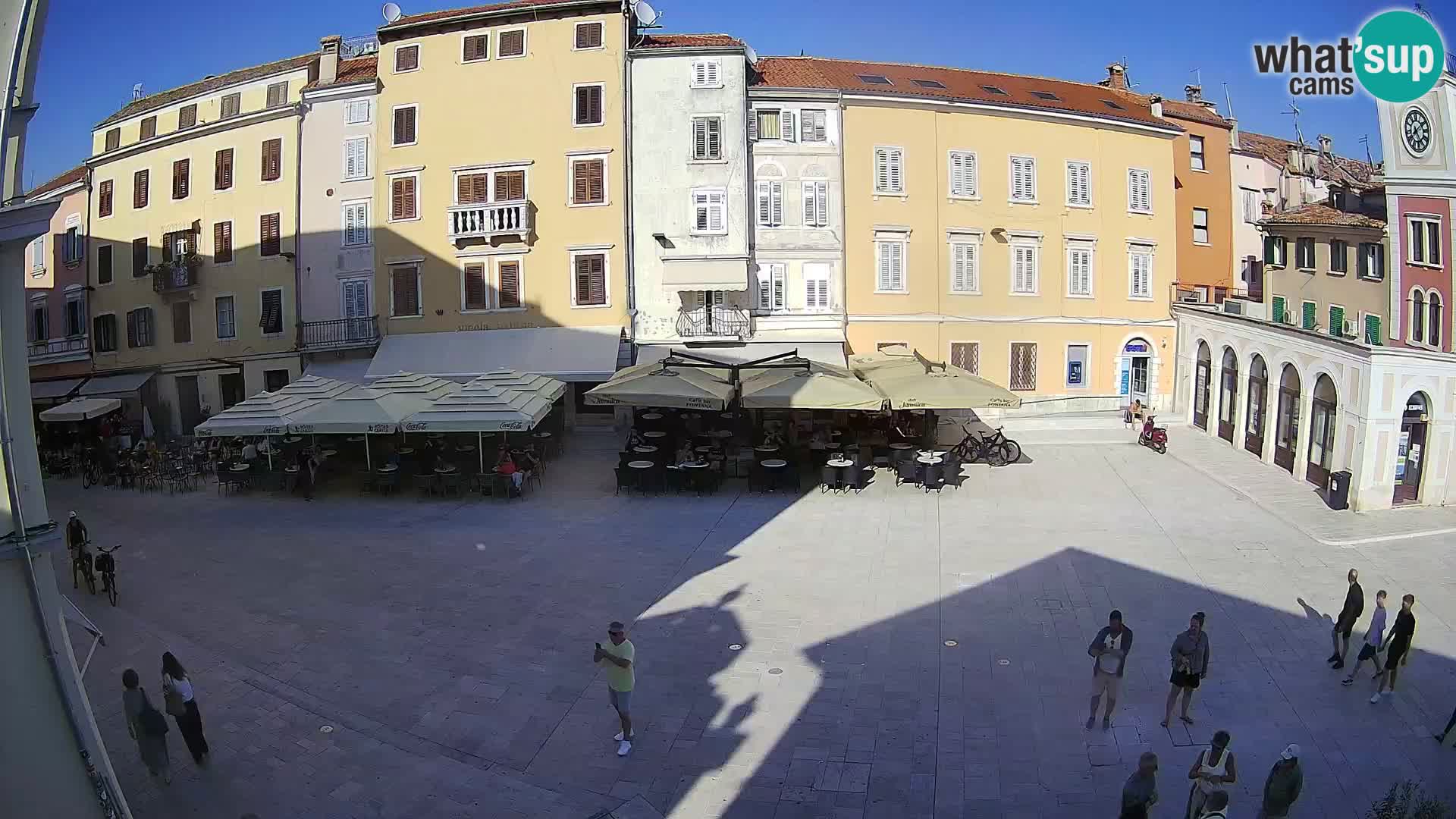 Rovinj Center Webcam – Main Square