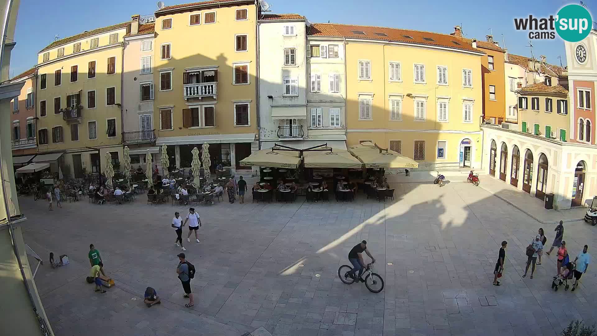 Webcam Rovinj Centre – Place Principale
