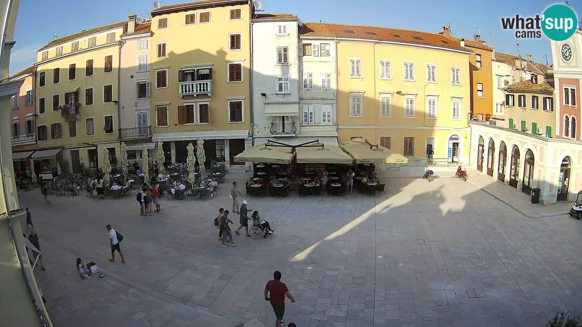 Webcam Rovinj Centre – Place Principale