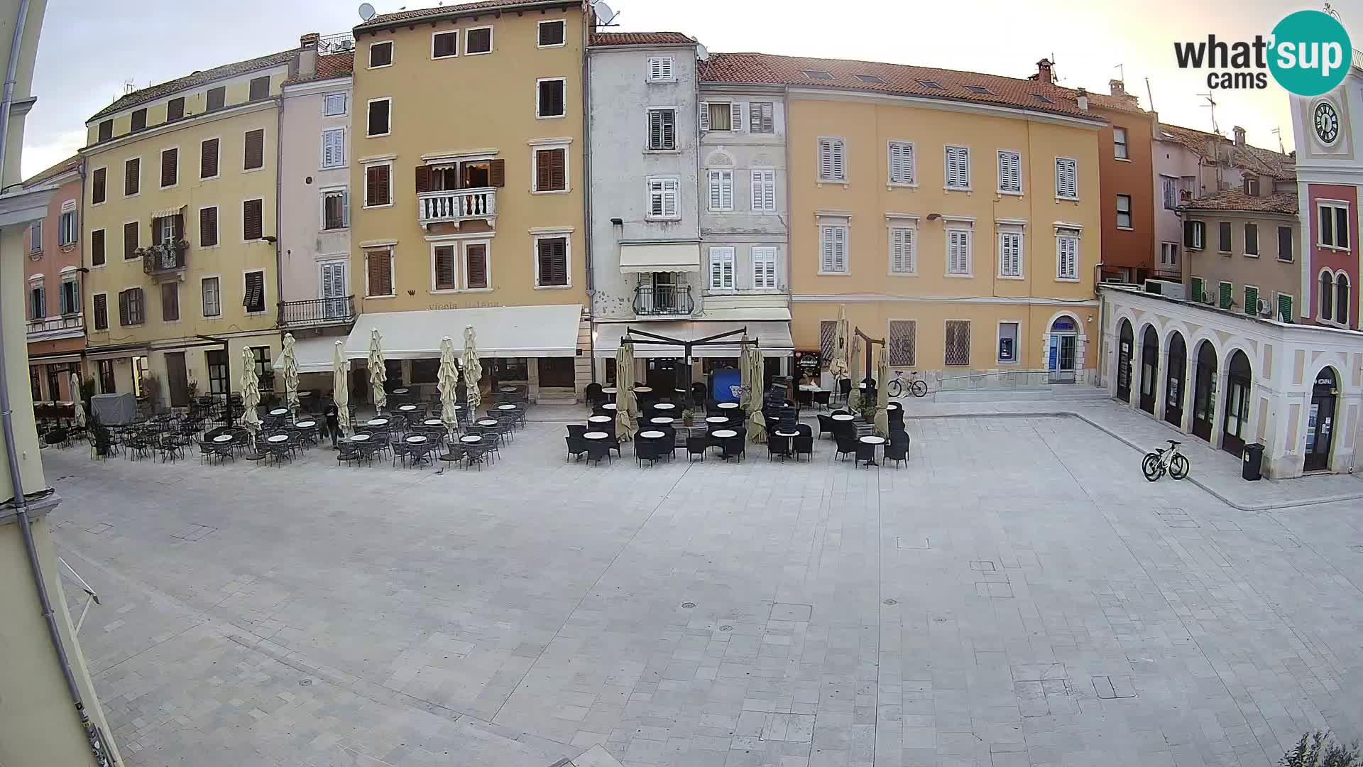 Webcam Rovinj Center – Plaza Principal