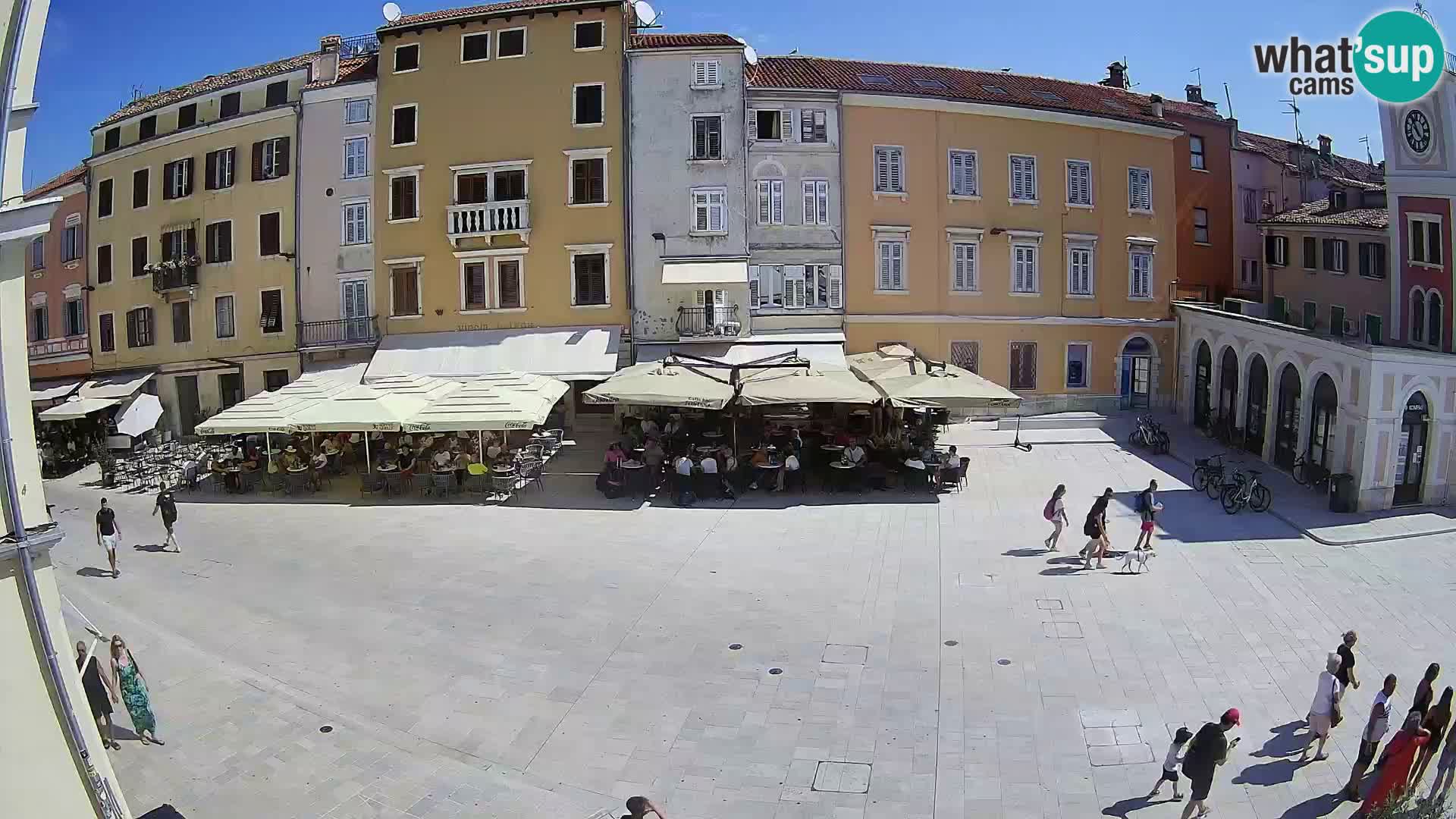 Webcam Rovinj Center – Plaza Principal