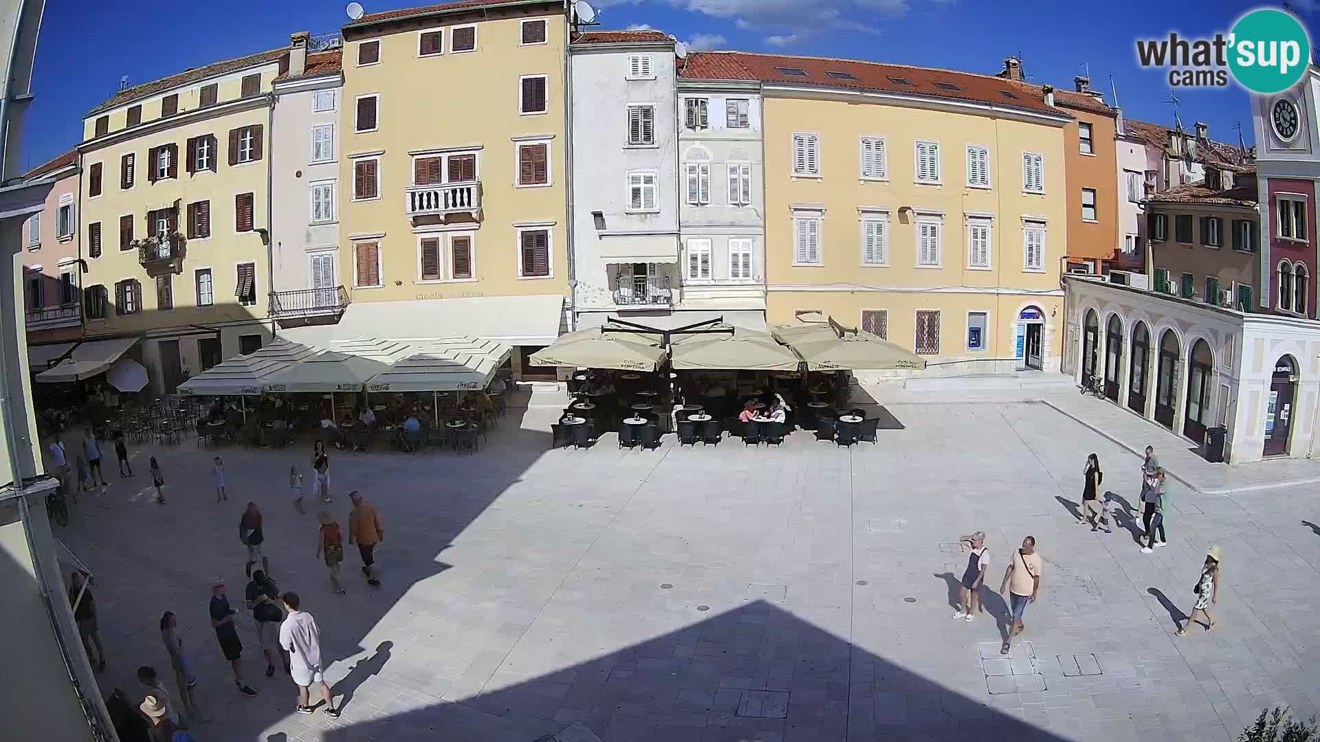 Spletna kamera Rovinj Center – Glavni trg