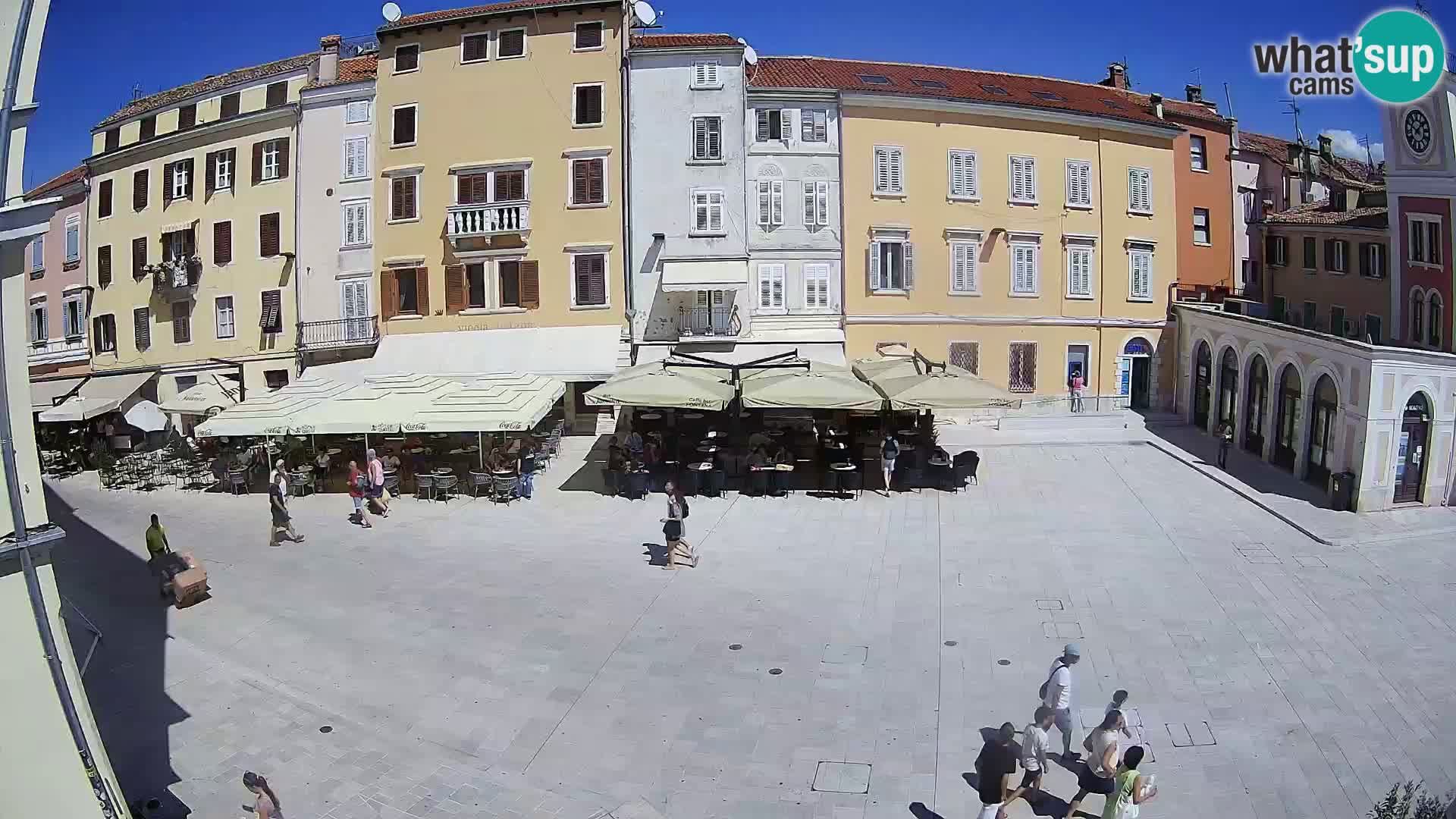 Spletna kamera Rovinj Center – Glavni trg
