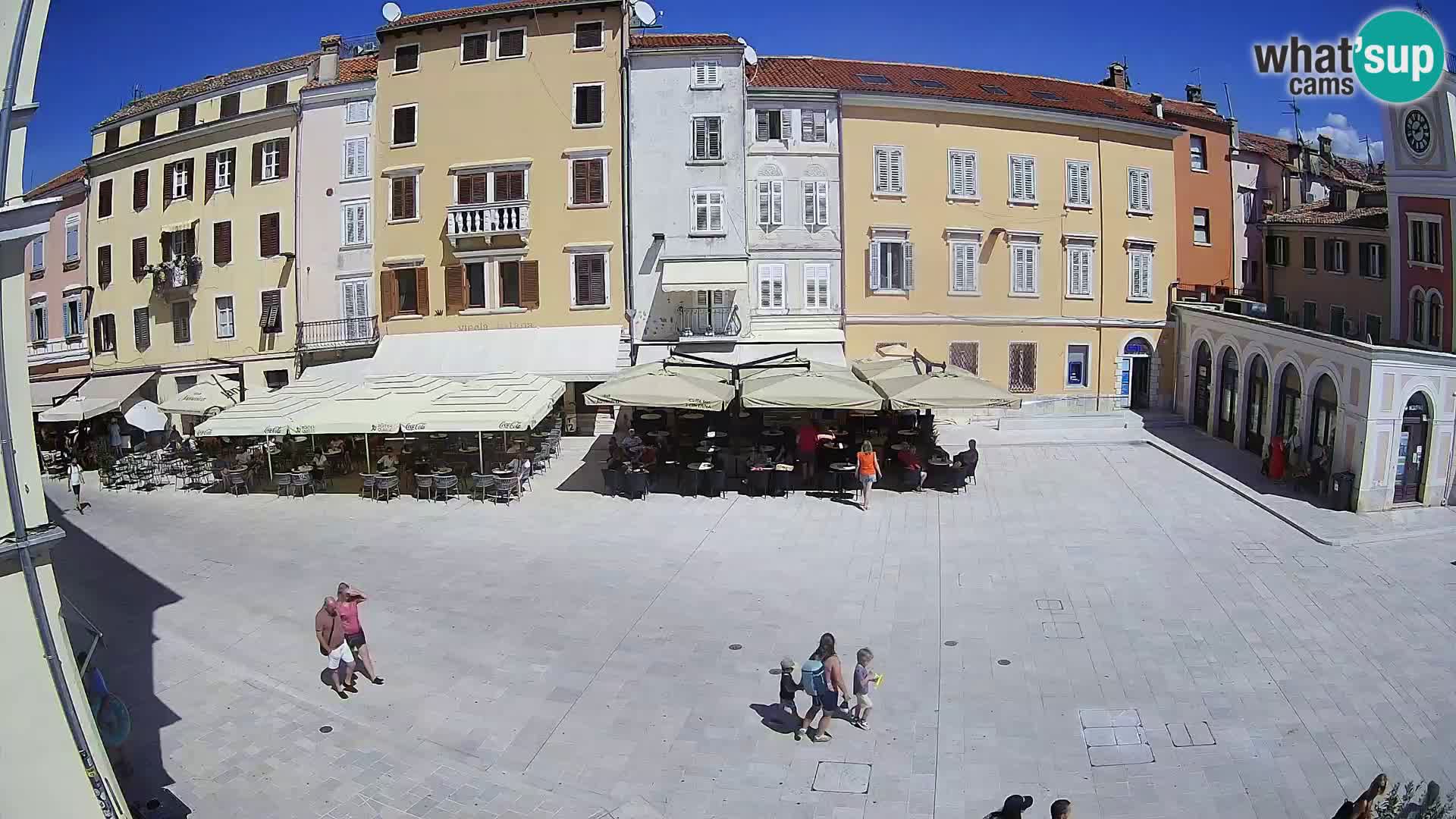 Webcam Rovinj Centre – Place Principale