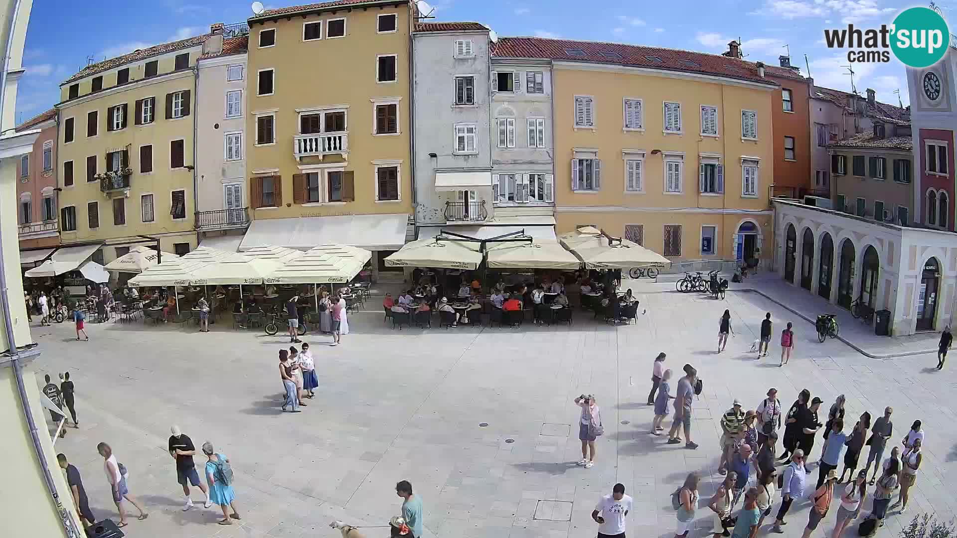 Rovinj Center Webcam – Main Square