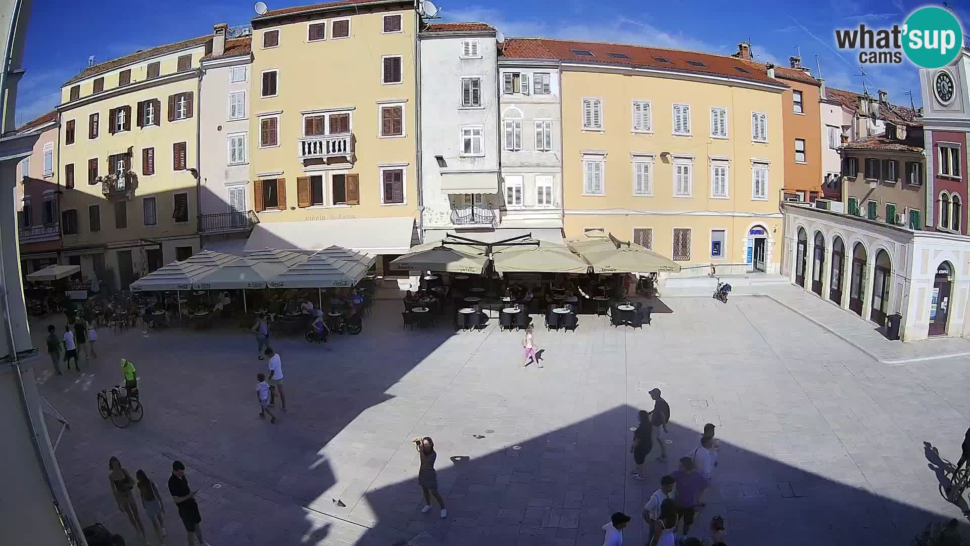 Webcam Rovinj Centre – Place Principale