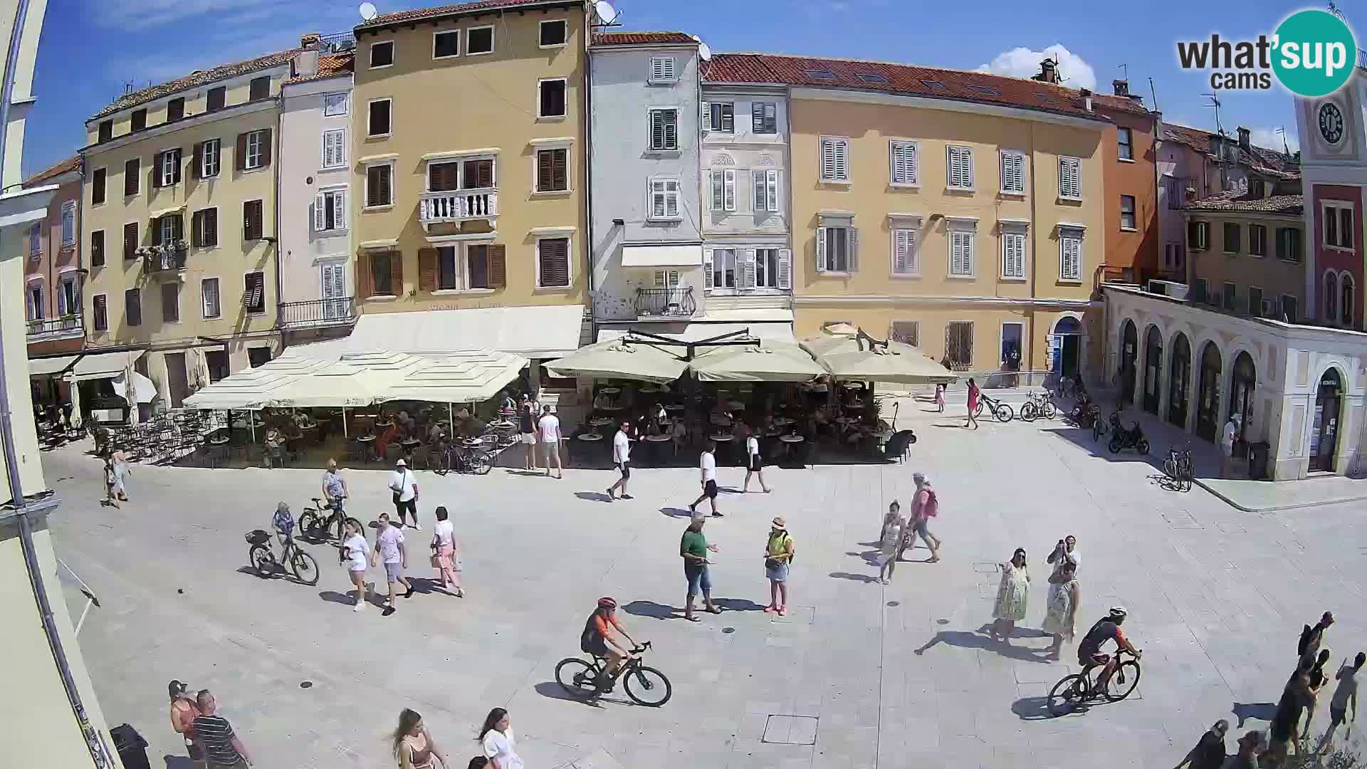 Webcam Rovinj Centre – Place Principale